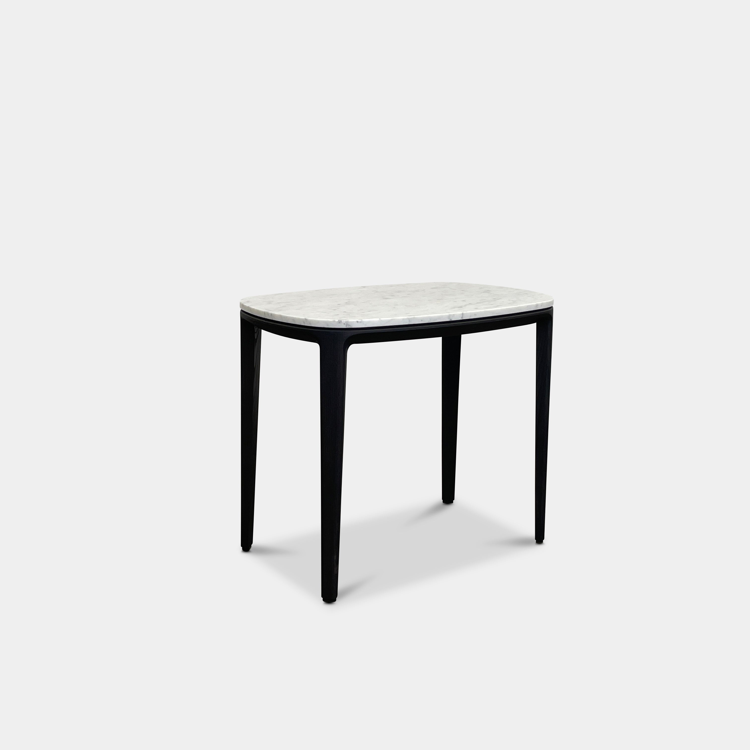 Table d'appoint en marbre Poliform Henry