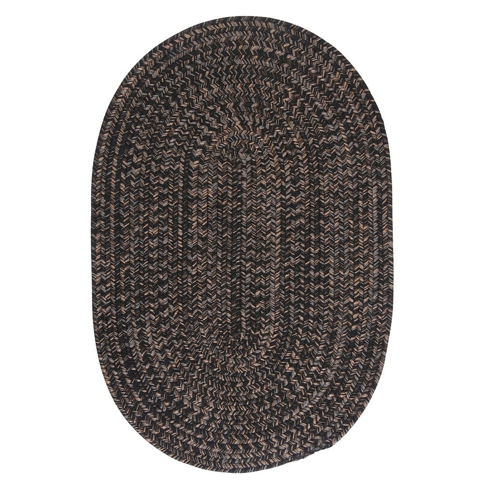 Tapis tressé ovale réversible Colonial Mills Hillsdale