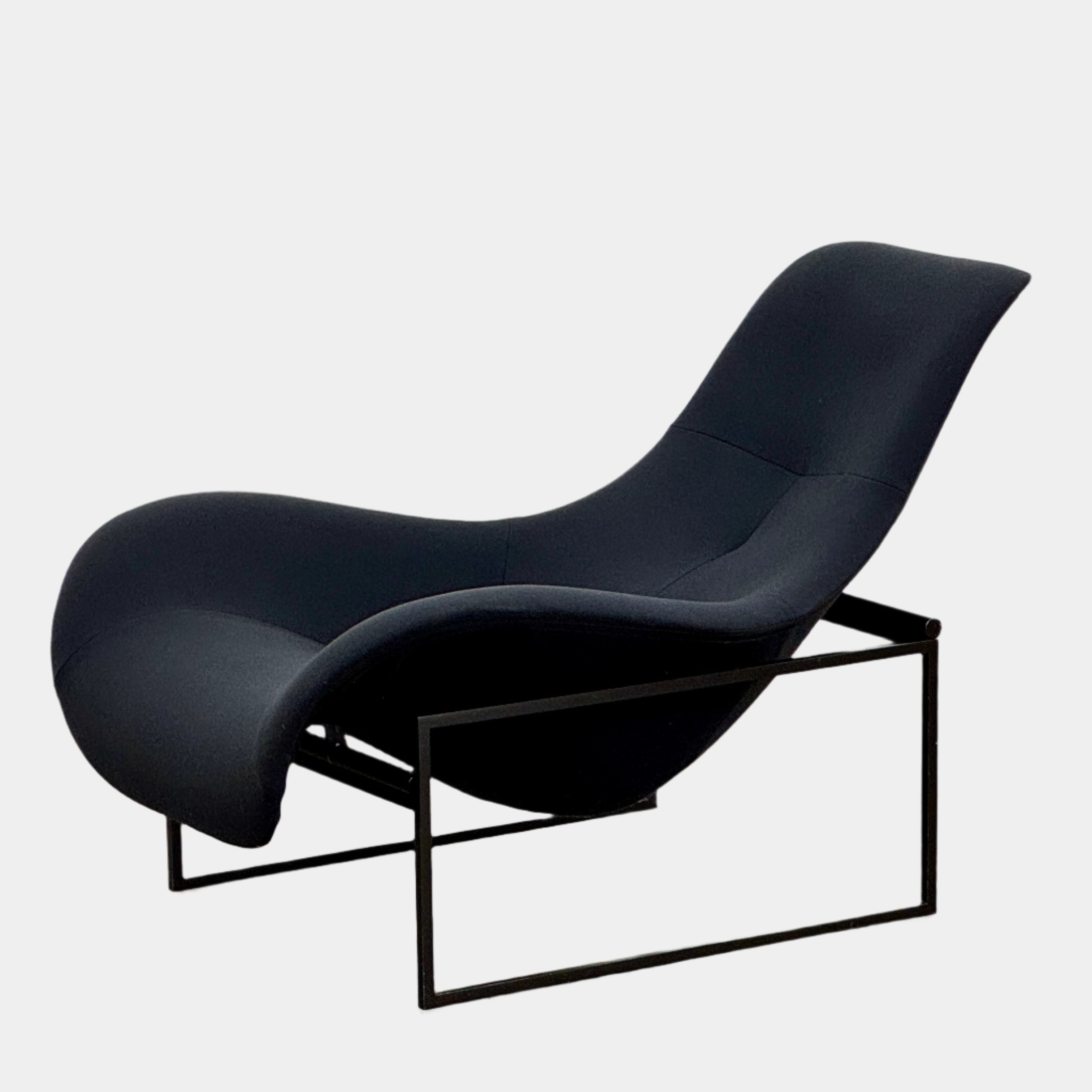 Fauteuil relax inclinable B&B Italia Mart - Assise en tissu