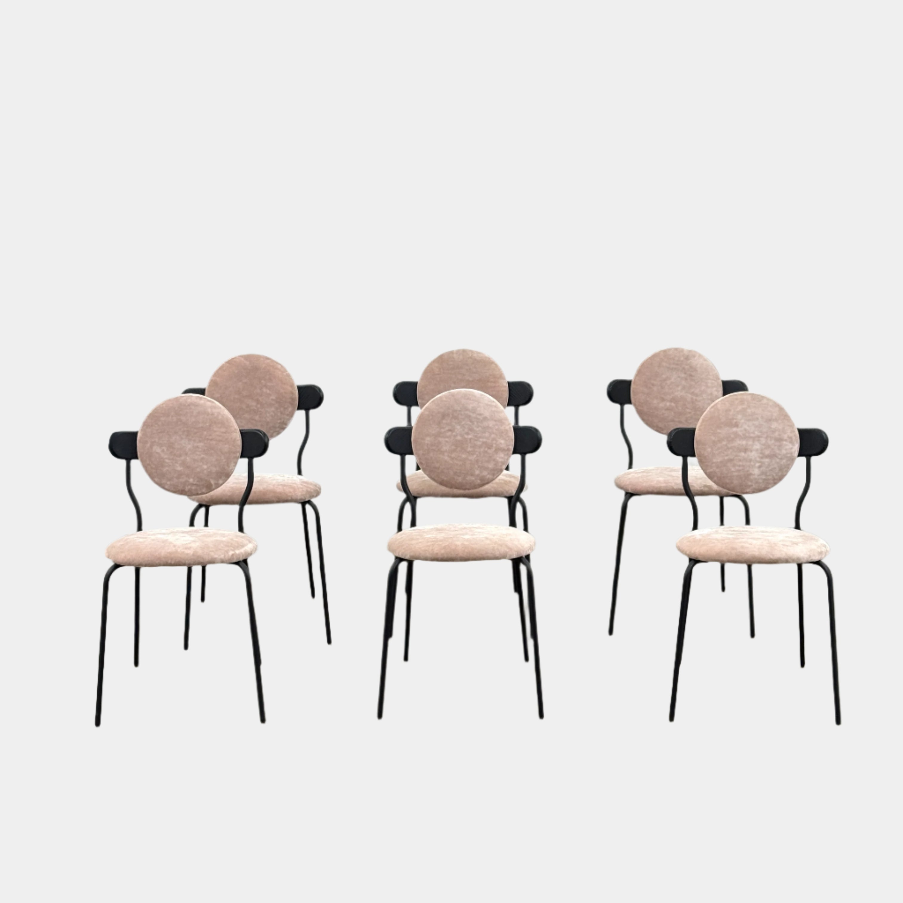 Chaises de salle à manger La Chance Planet, lot de 6