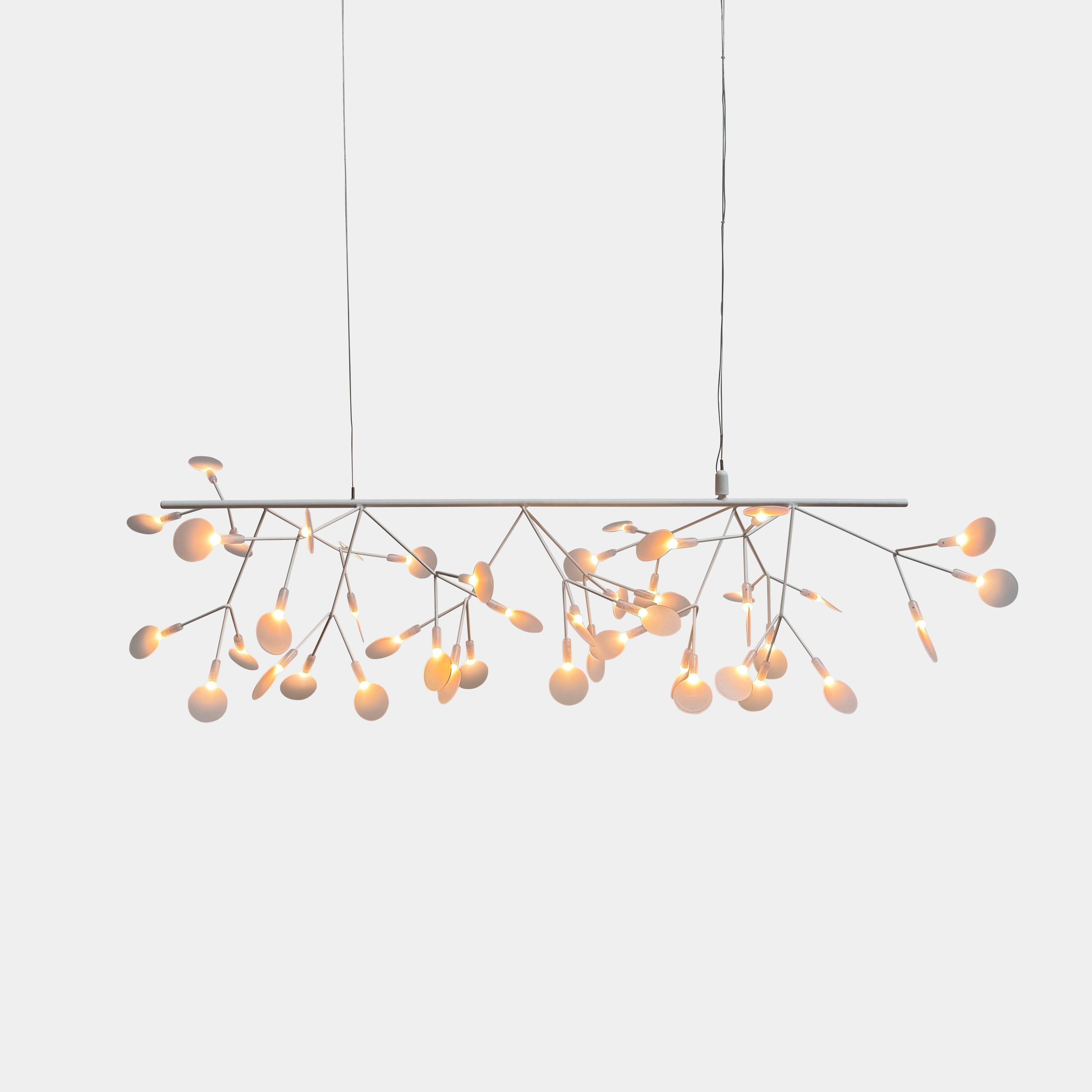 Suspension LED sans fin Moooi Heracleum - Blanc