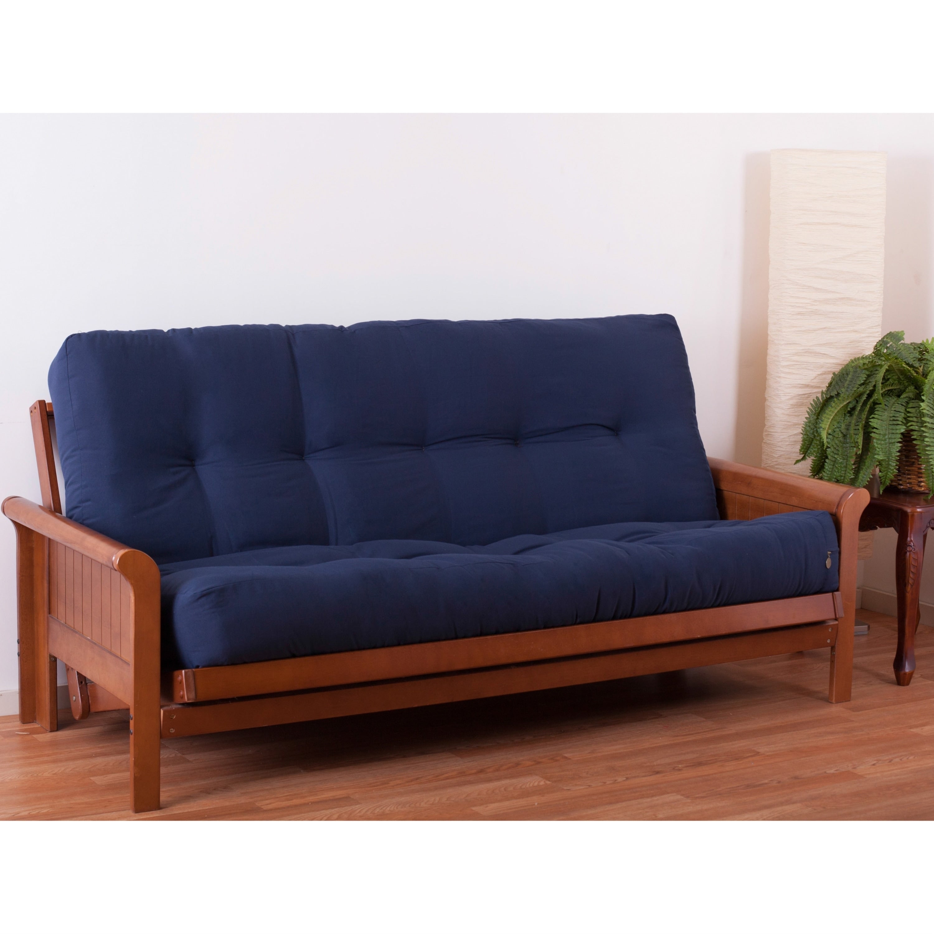 Matelas futon en sergé de 10 pouces d'épaisseur (simple, double ou grand lit)
