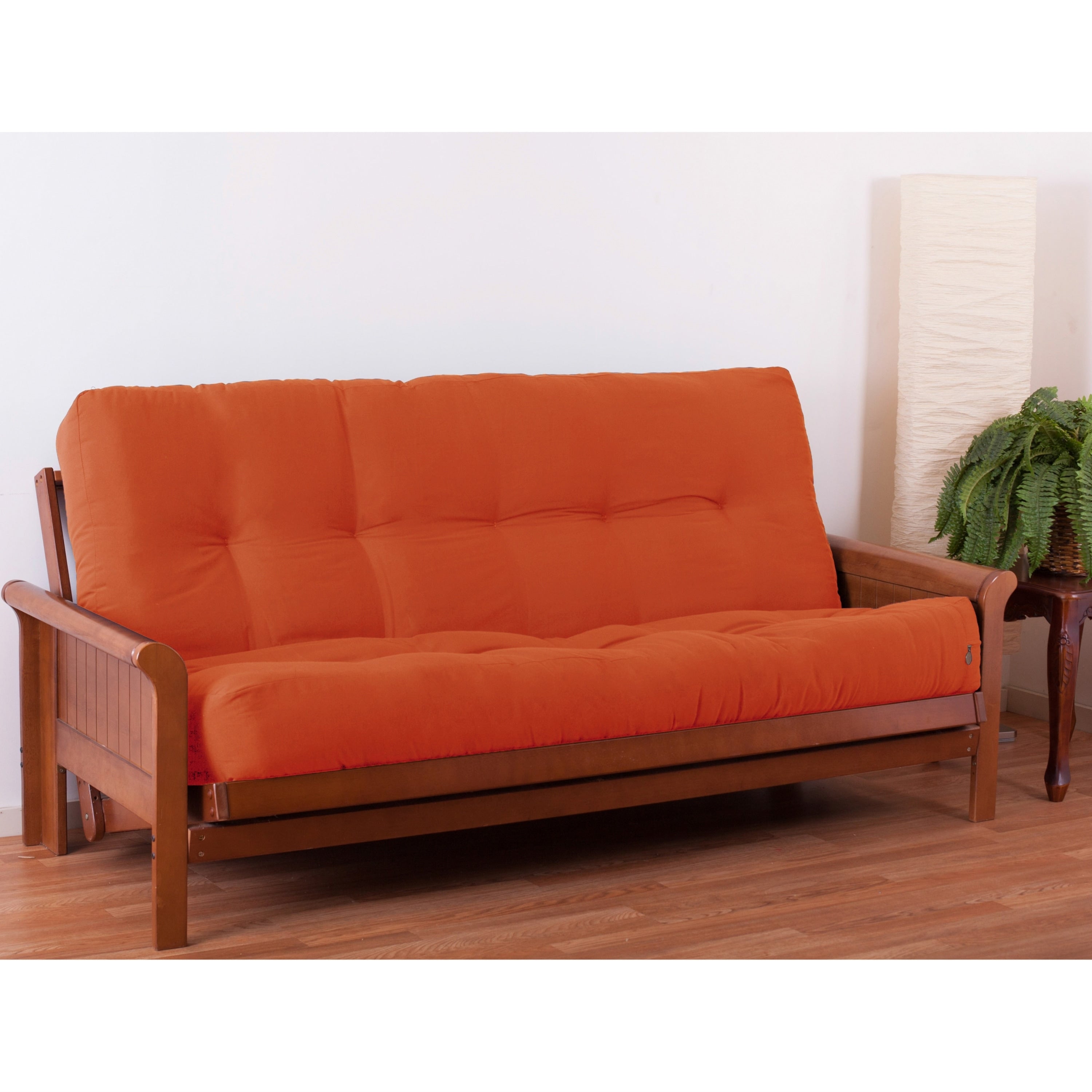 Matelas futon en sergé de 10 pouces d'épaisseur (simple, double ou grand lit)