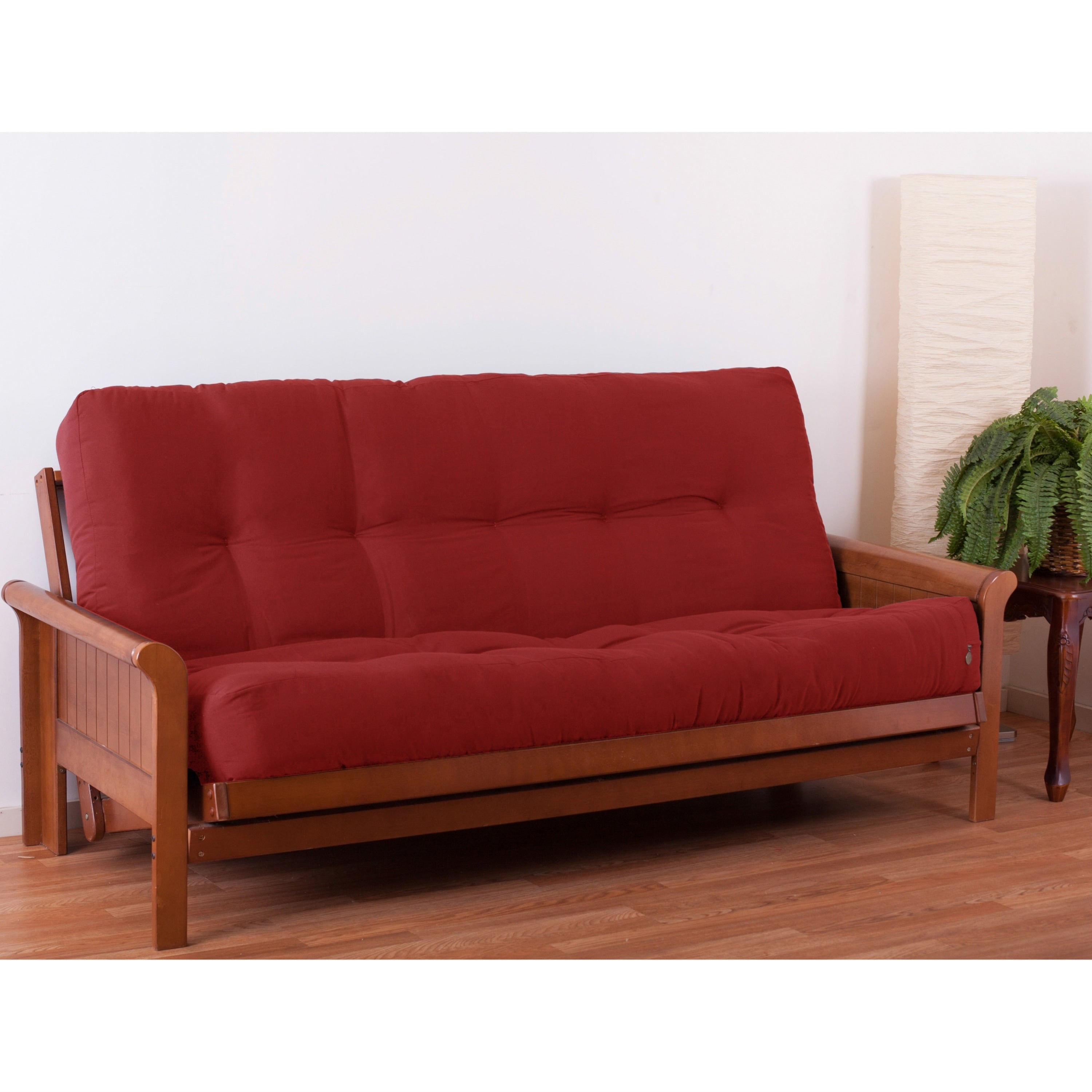 Matelas futon en sergé de 10 pouces d'épaisseur (simple, double ou grand lit)