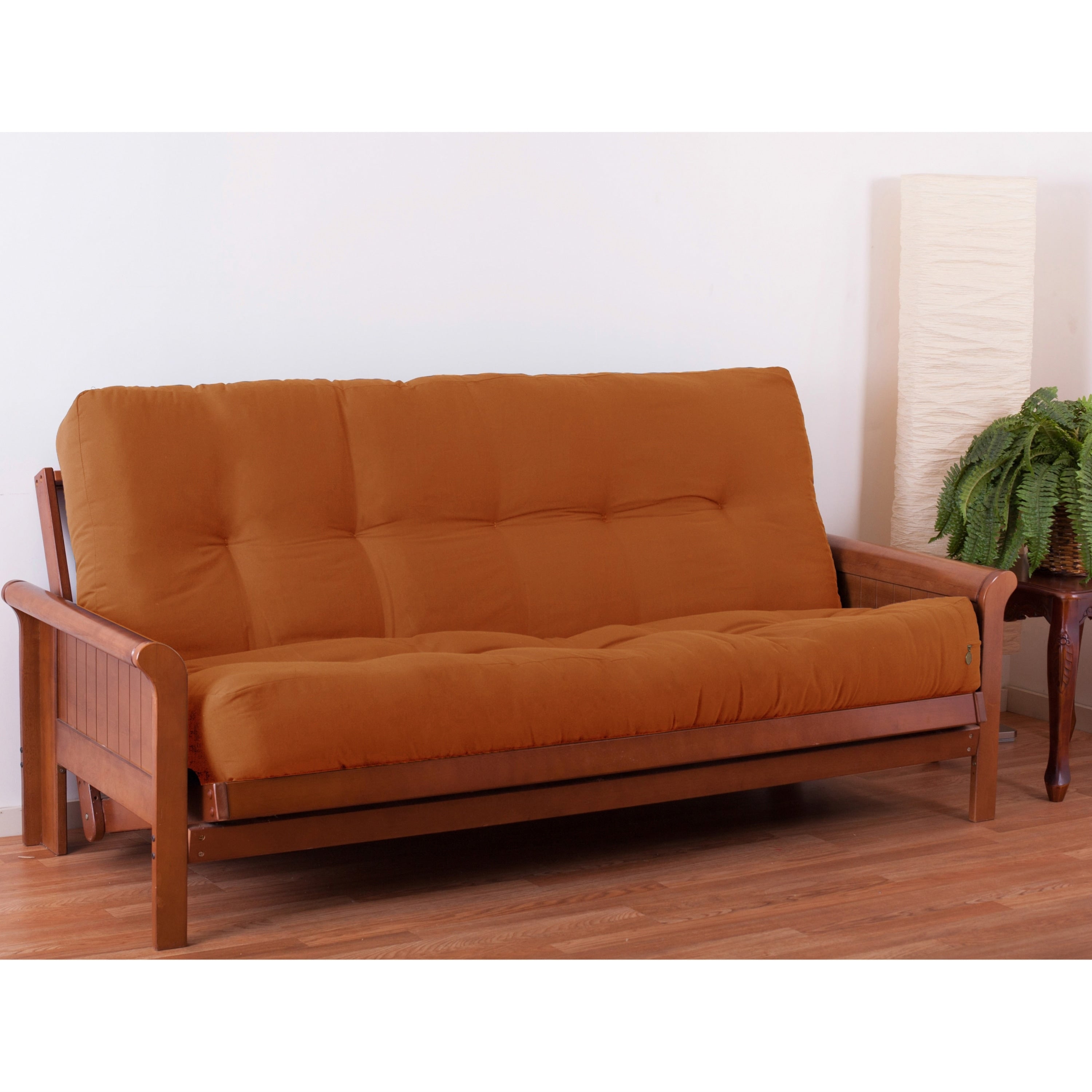 Matelas futon en sergé de 10 pouces d'épaisseur (simple, double ou grand lit)