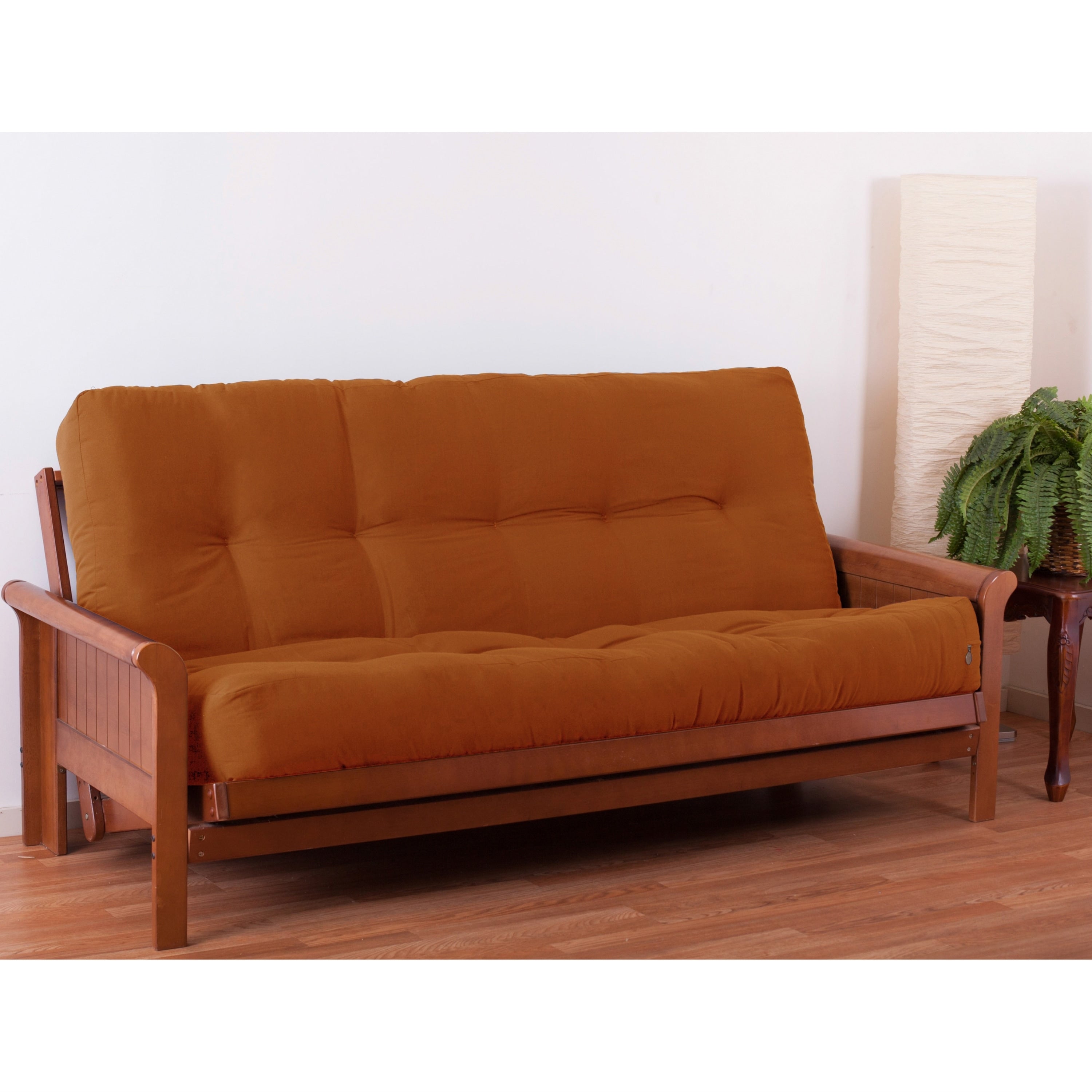 Matelas futon en sergé de 10 pouces d'épaisseur (simple, double ou grand lit)