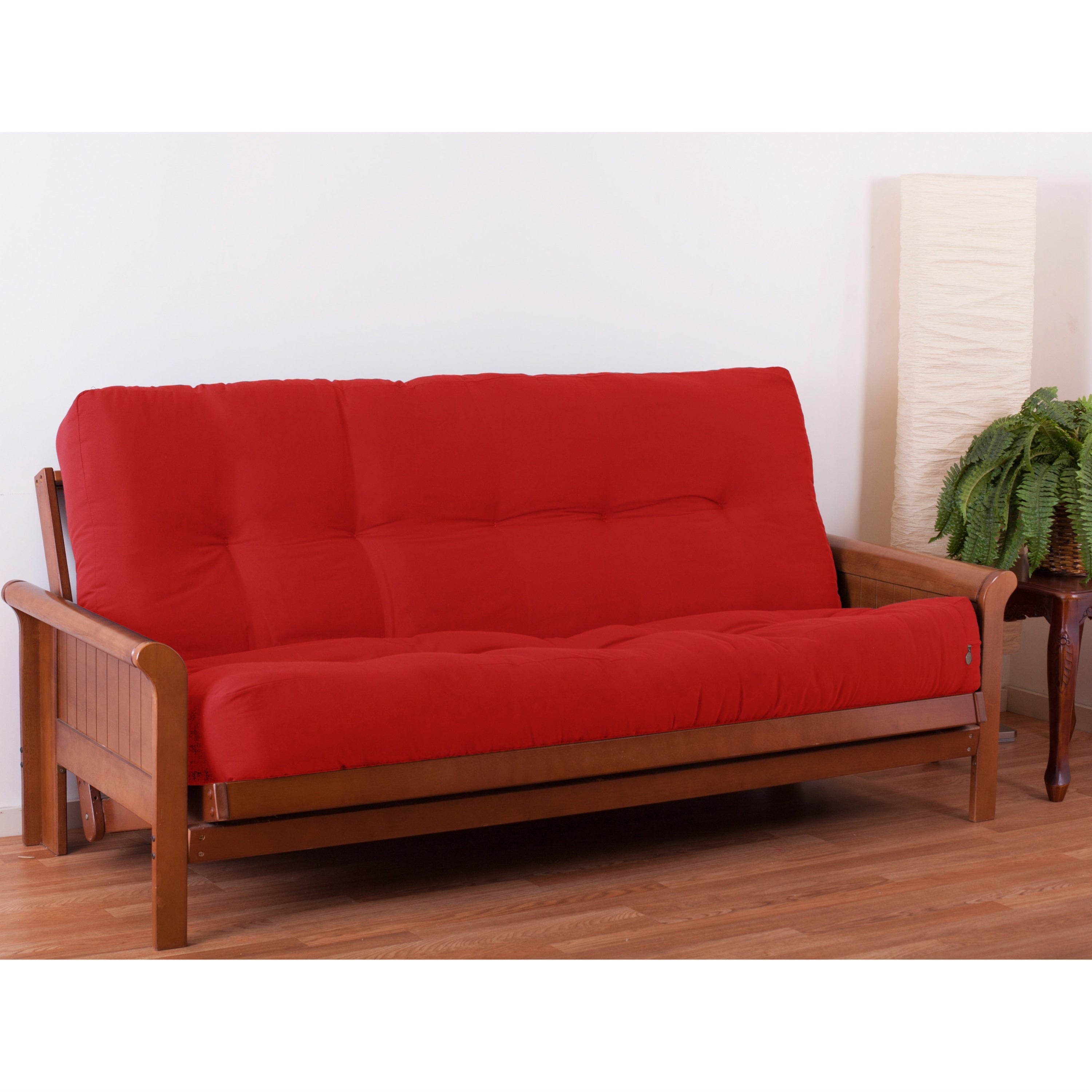 Matelas futon en sergé de 10 pouces d'épaisseur (simple, double ou grand lit)