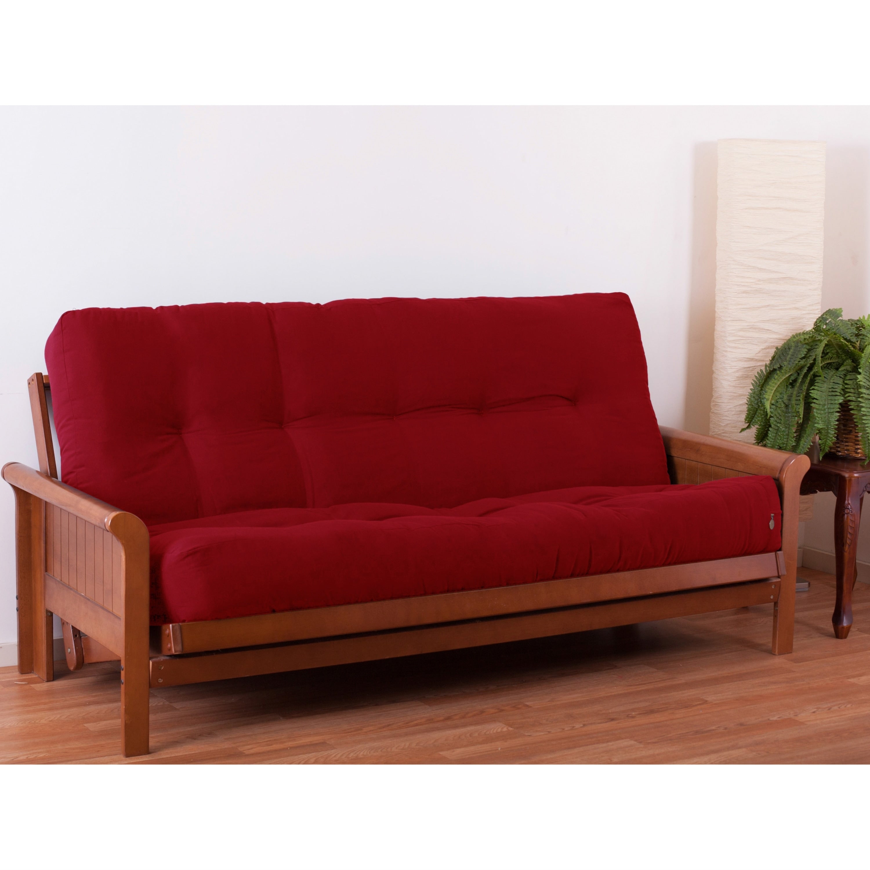Matelas futon en sergé de 10 pouces d'épaisseur (simple, double ou grand lit)