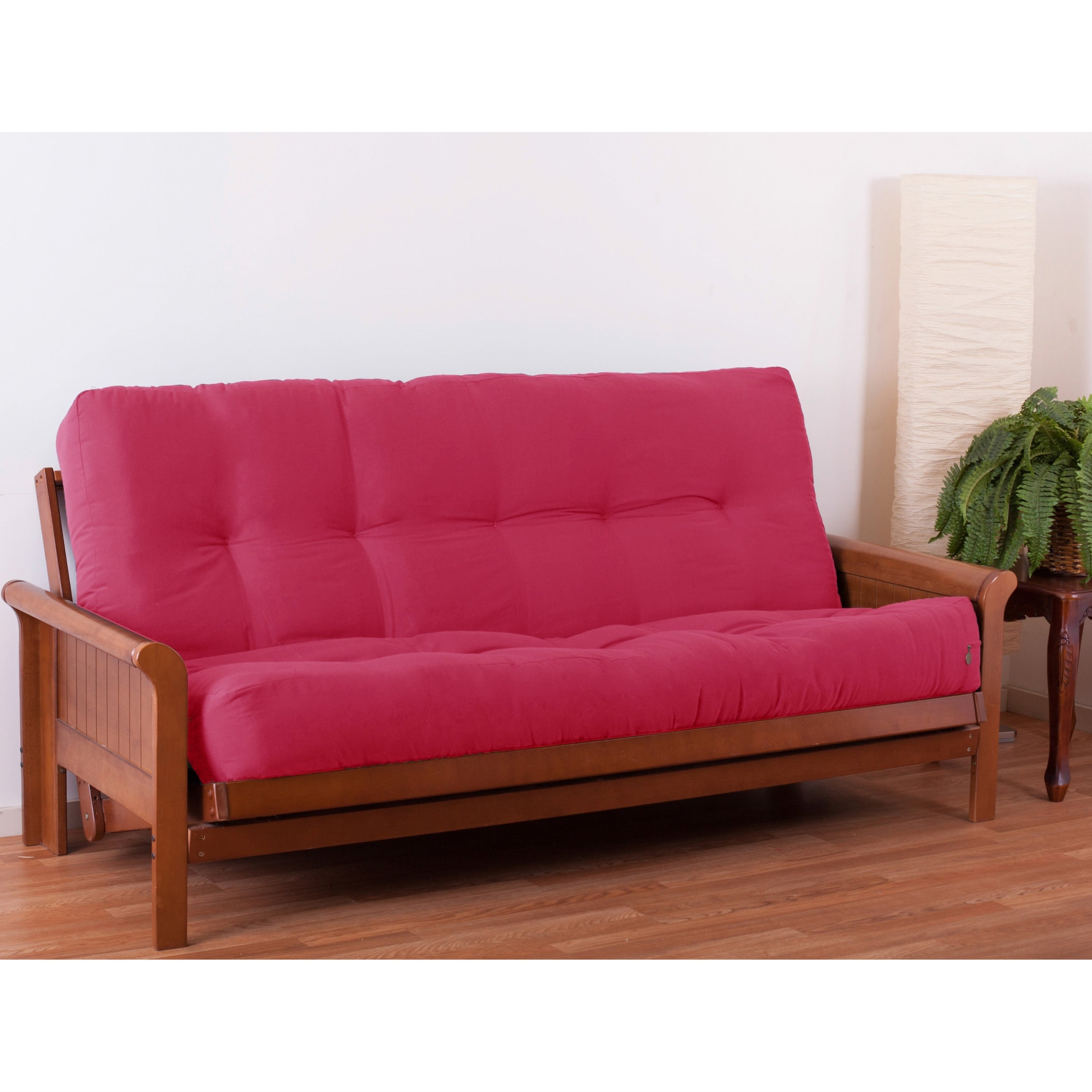 Matelas futon en sergé de 10 pouces d'épaisseur (simple, double ou grand lit)