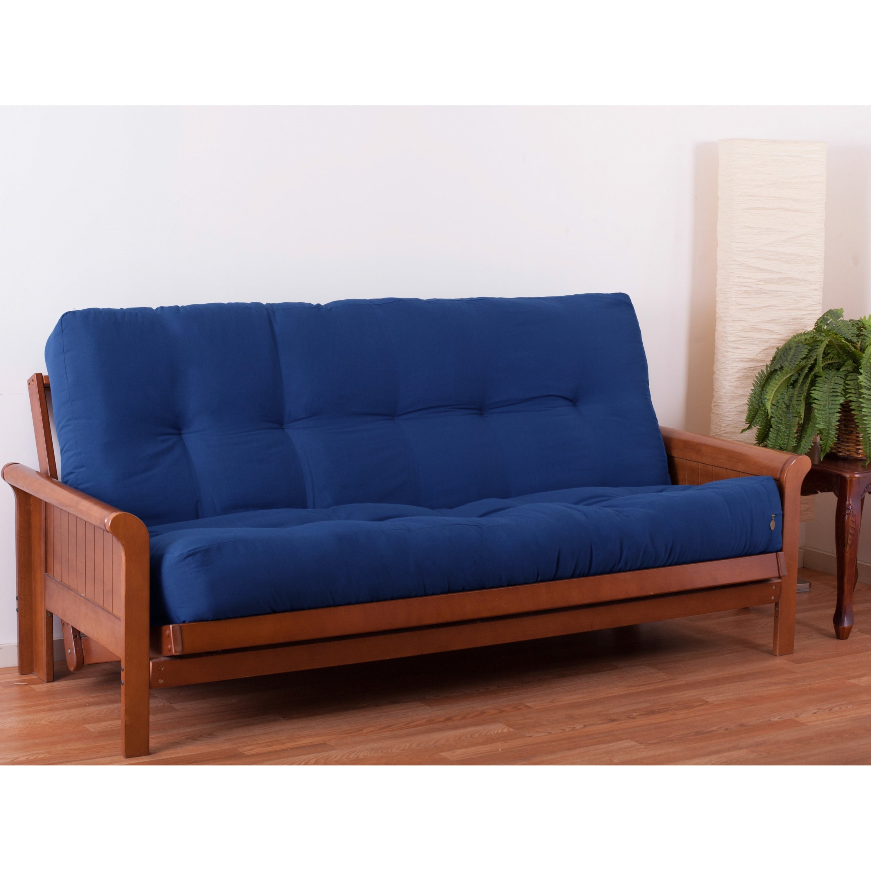 Matelas futon en sergé de 10 pouces d'épaisseur (simple, double ou grand lit)
