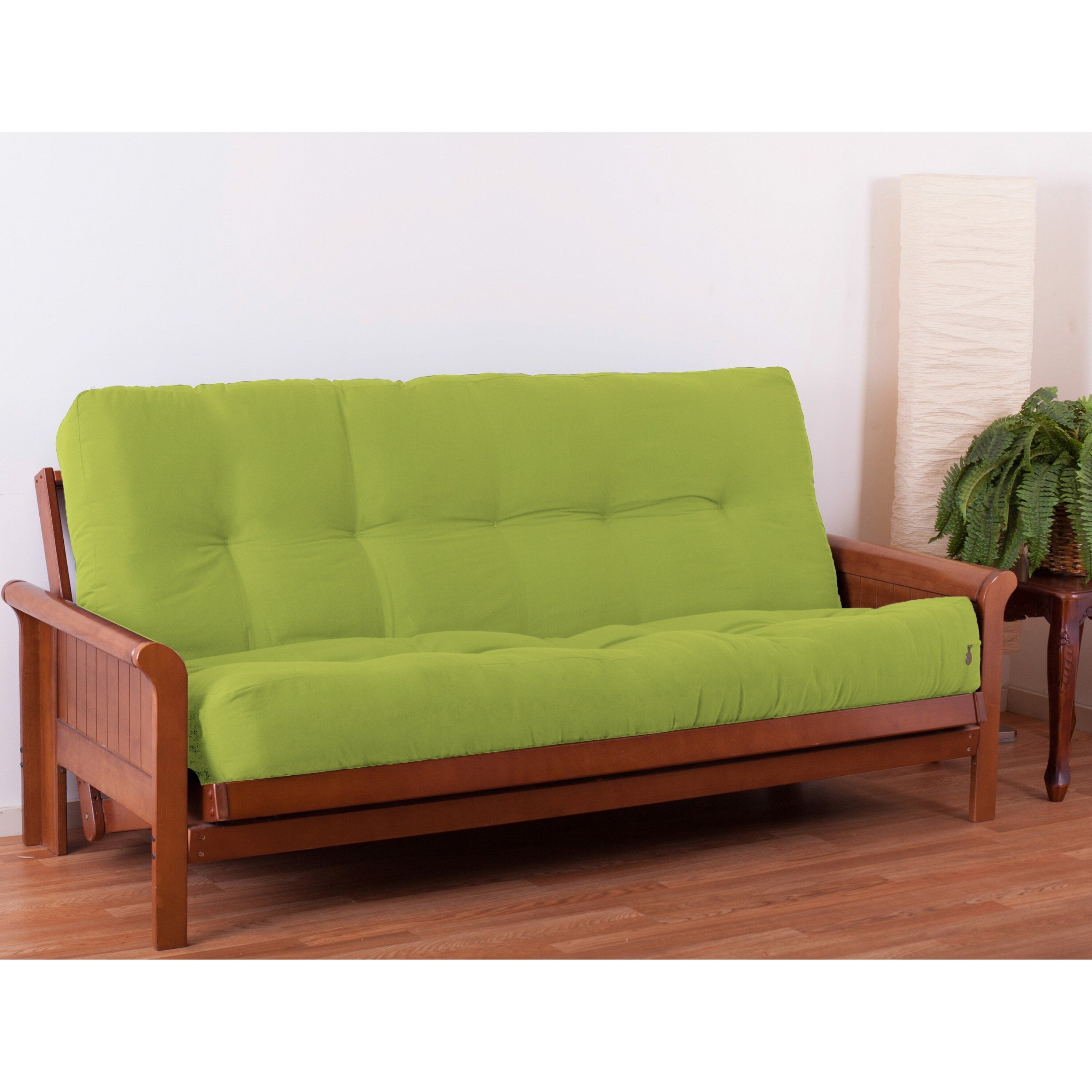 Matelas futon en sergé de 10 pouces d'épaisseur (simple, double ou grand lit)