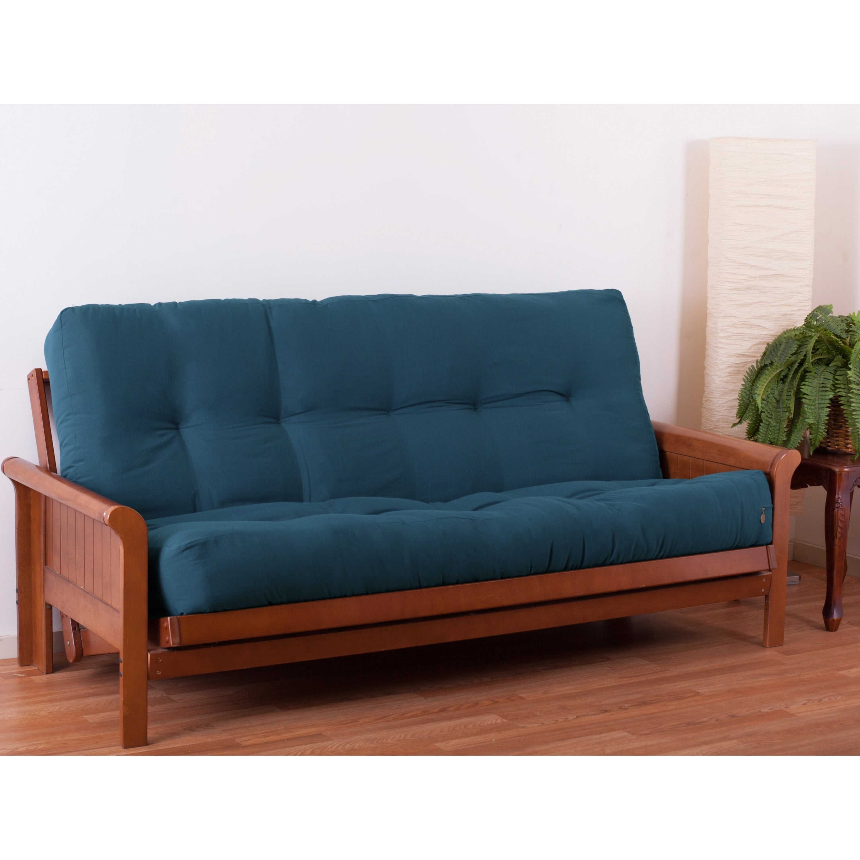 Matelas futon en sergé de 10 pouces d'épaisseur (simple, double ou grand lit)