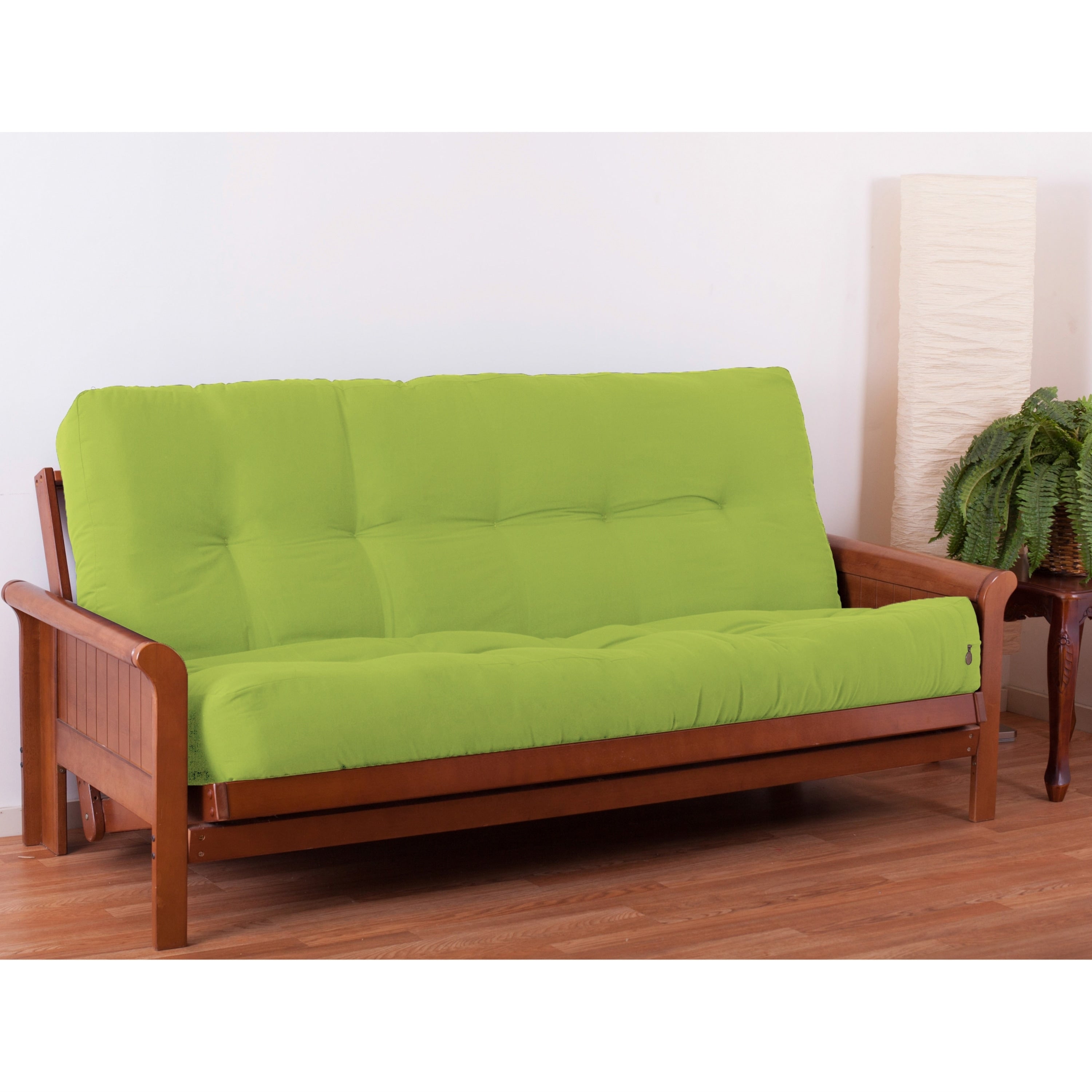 Matelas futon en sergé de 10 pouces d'épaisseur (simple, double ou grand lit)