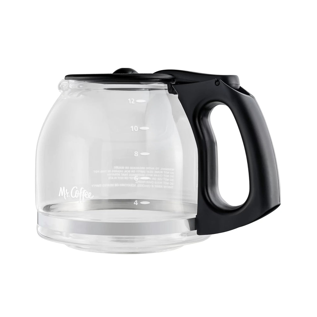 Cafetière programmable 12 tasses à infusion rapide, couleur argent