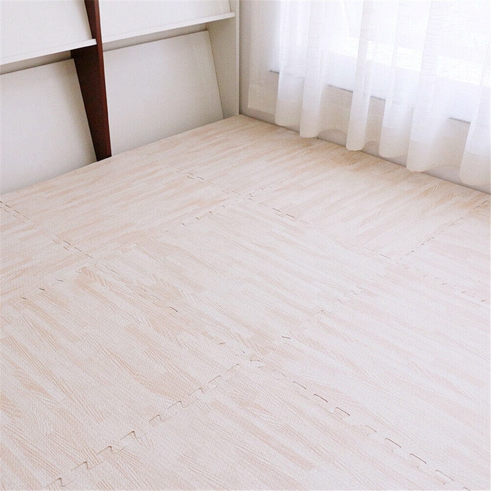 12 dalles de sol en mousse pour salle de sport, 24 x 24, tapis de sol emboîtables, 48 ​​pi²
