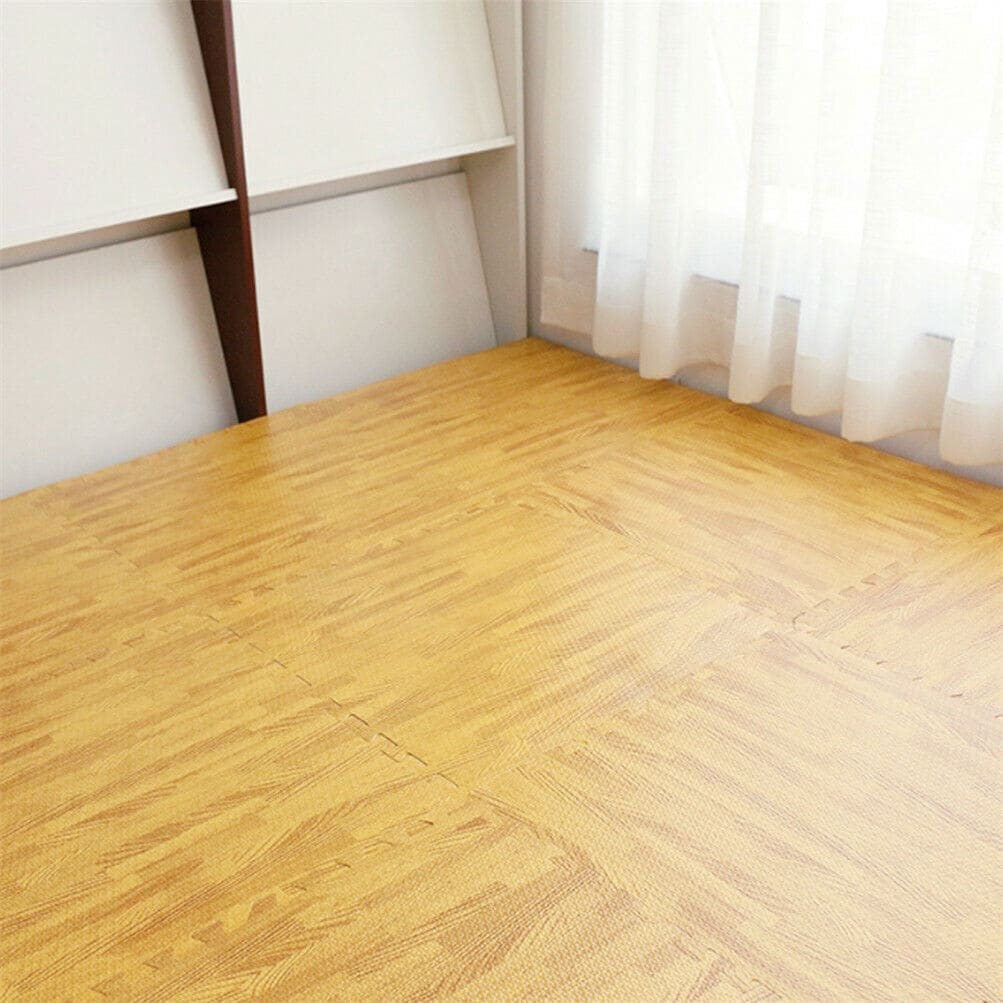 12 dalles de sol en mousse pour salle de sport, 24 x 24, tapis de sol emboîtables, 48 ​​pi²