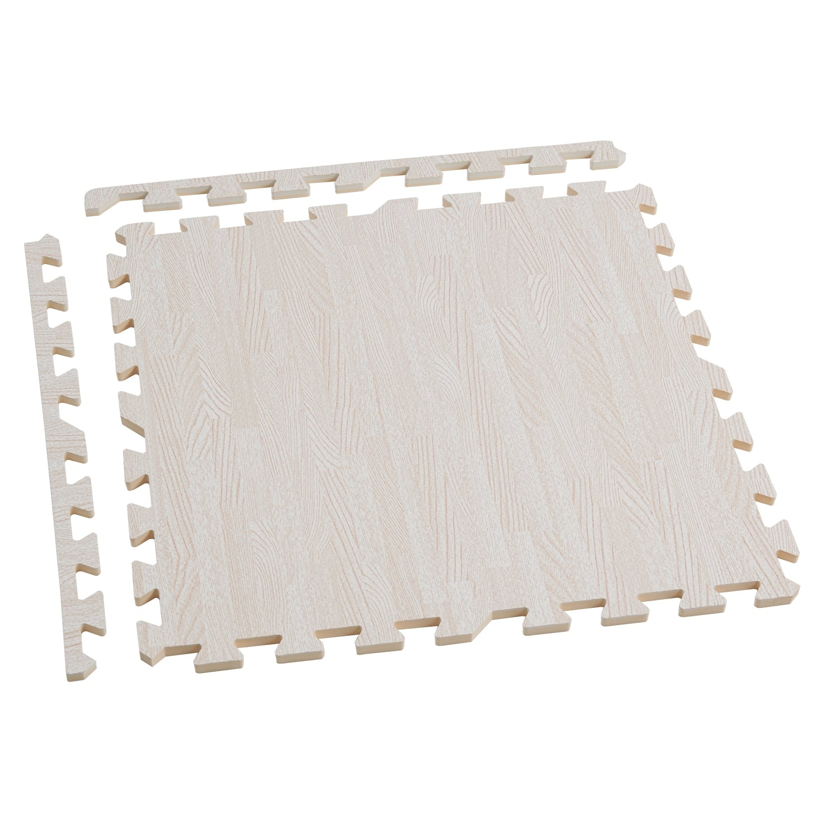 12 dalles de sol en mousse pour salle de sport, 24 x 24, tapis de sol emboîtables, 48 ​​pi²