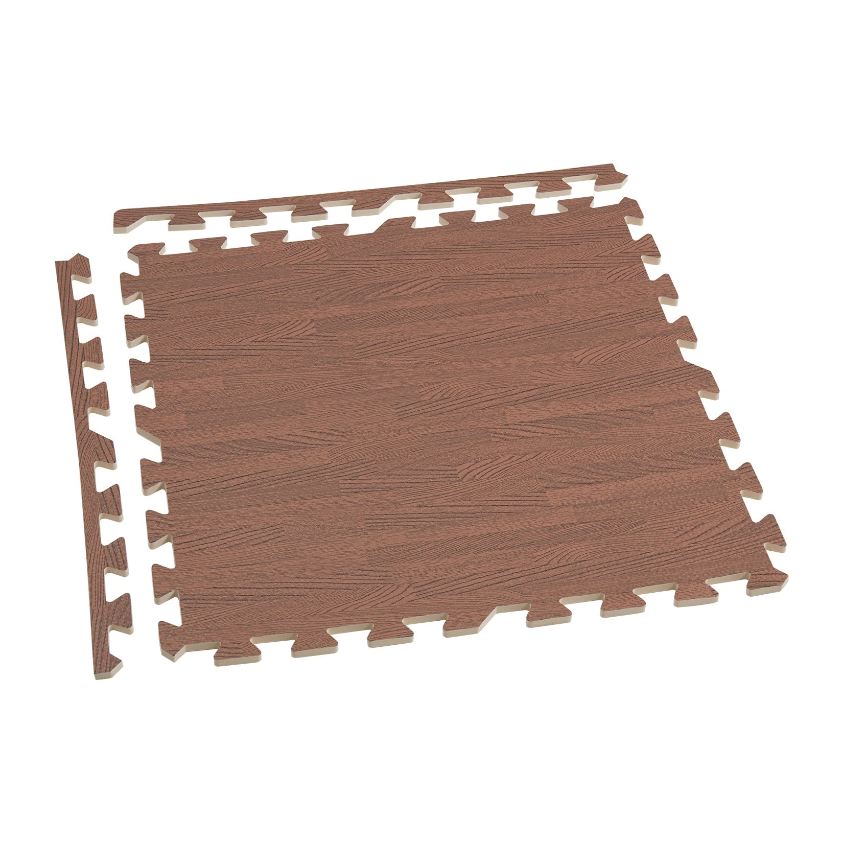 12 dalles de sol en mousse pour salle de sport, 24 x 24, tapis de sol emboîtables, 48 ​​pi²