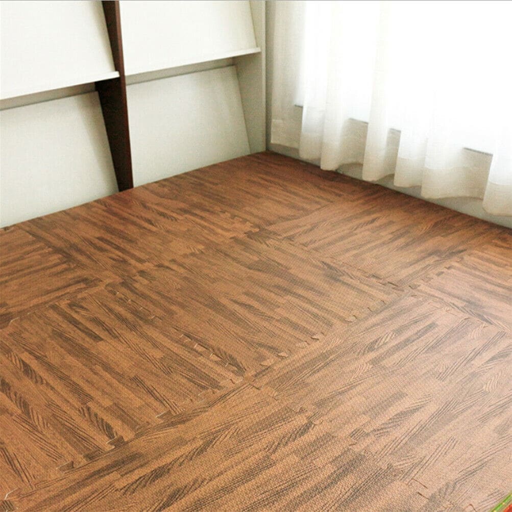 12 dalles de sol en mousse pour salle de sport, 24 x 24, tapis de sol emboîtables, 48 ​​pi²