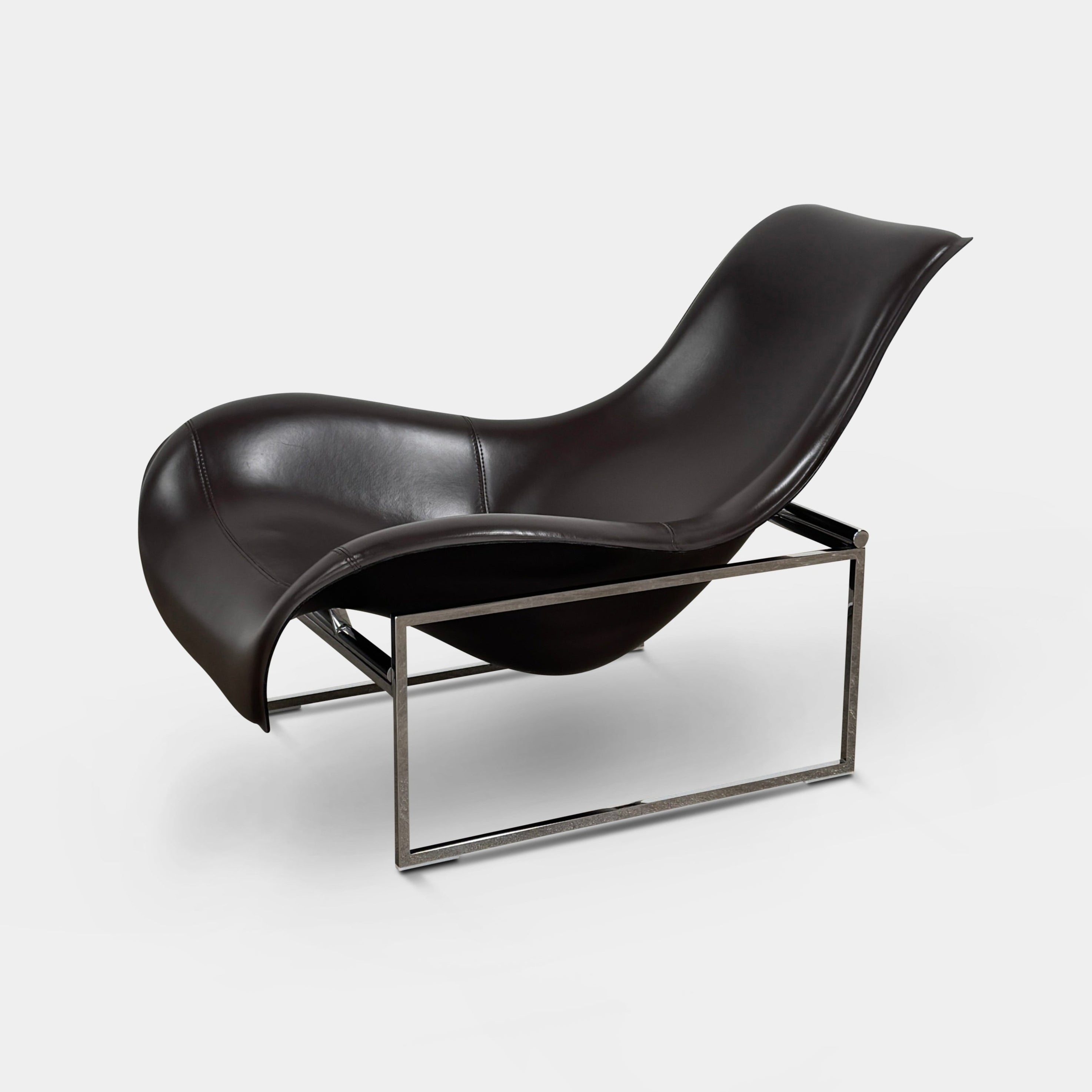 Fauteuil relax B&amp;B Italia Mart avec mécanisme d'inclinaison