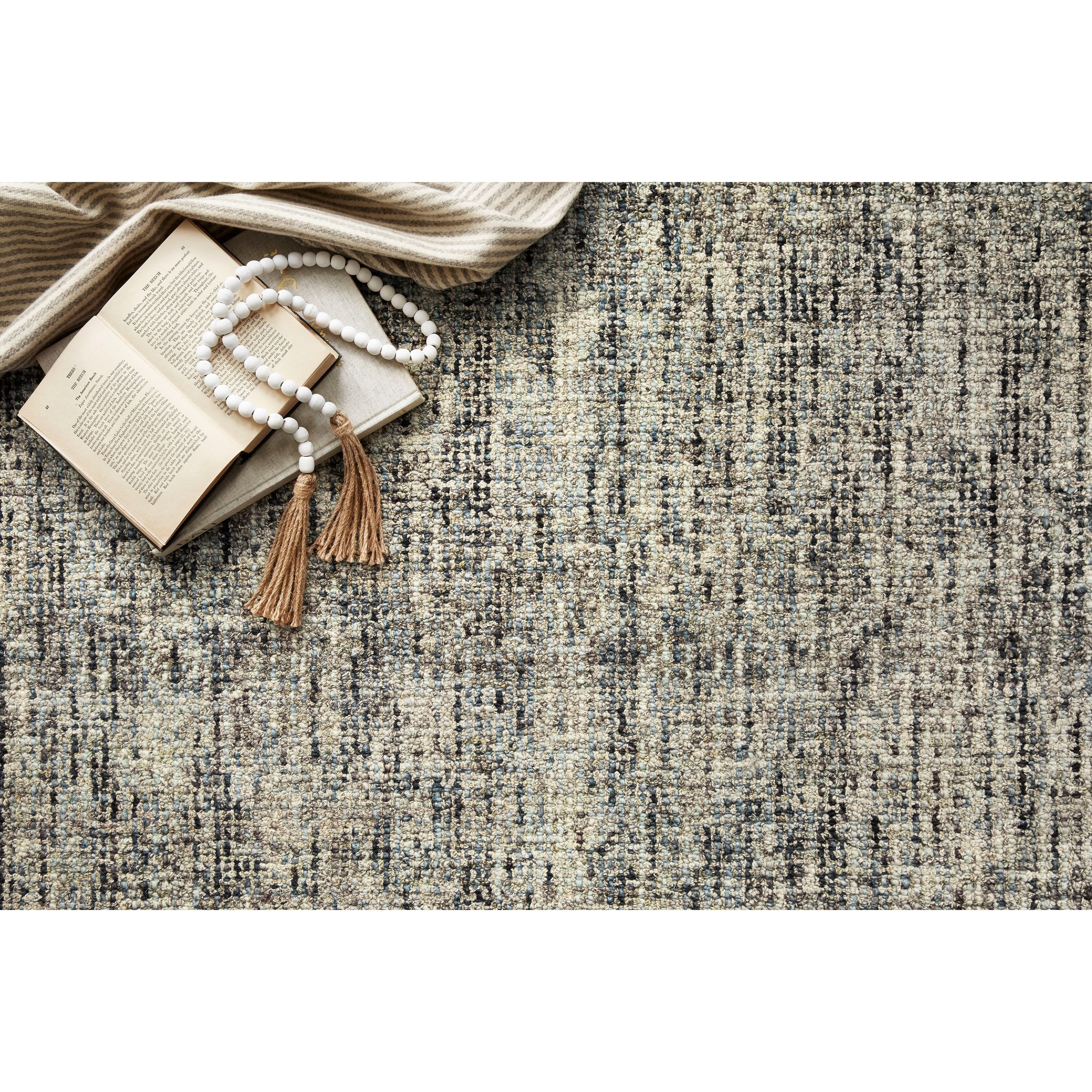 Tapis abstrait moderne touffeté à la main en grès Alexander Home