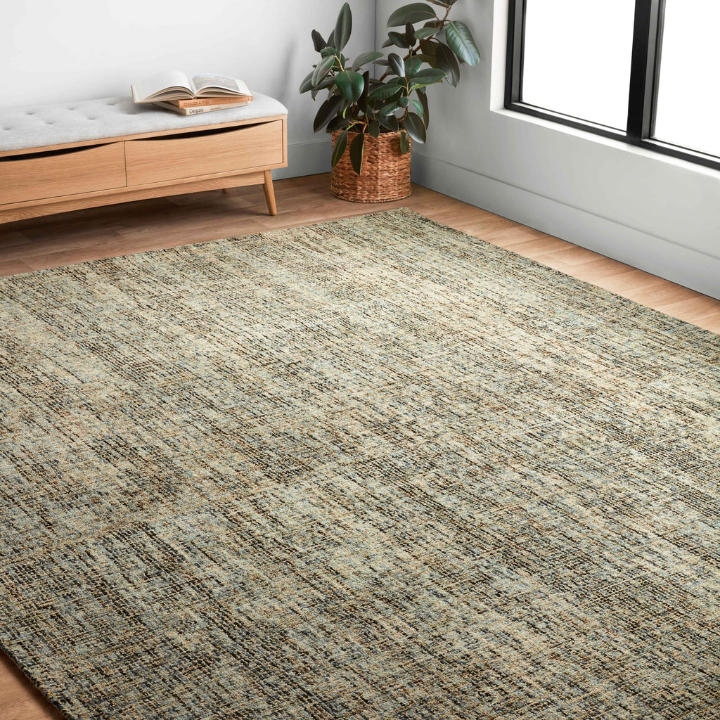 Tapis abstrait moderne touffeté à la main en grès Alexander Home