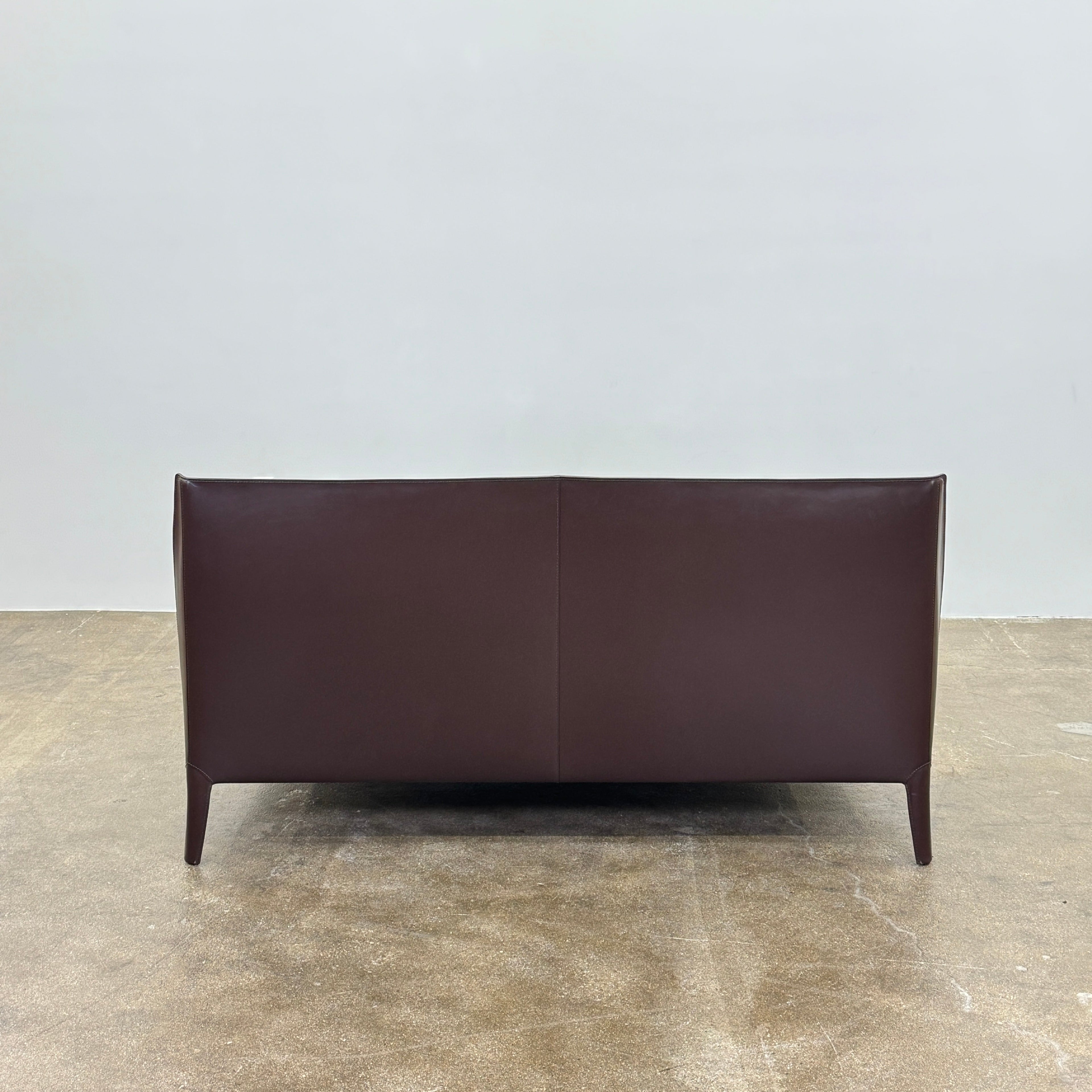 Lit queen-size Poliform Kelly, cuir