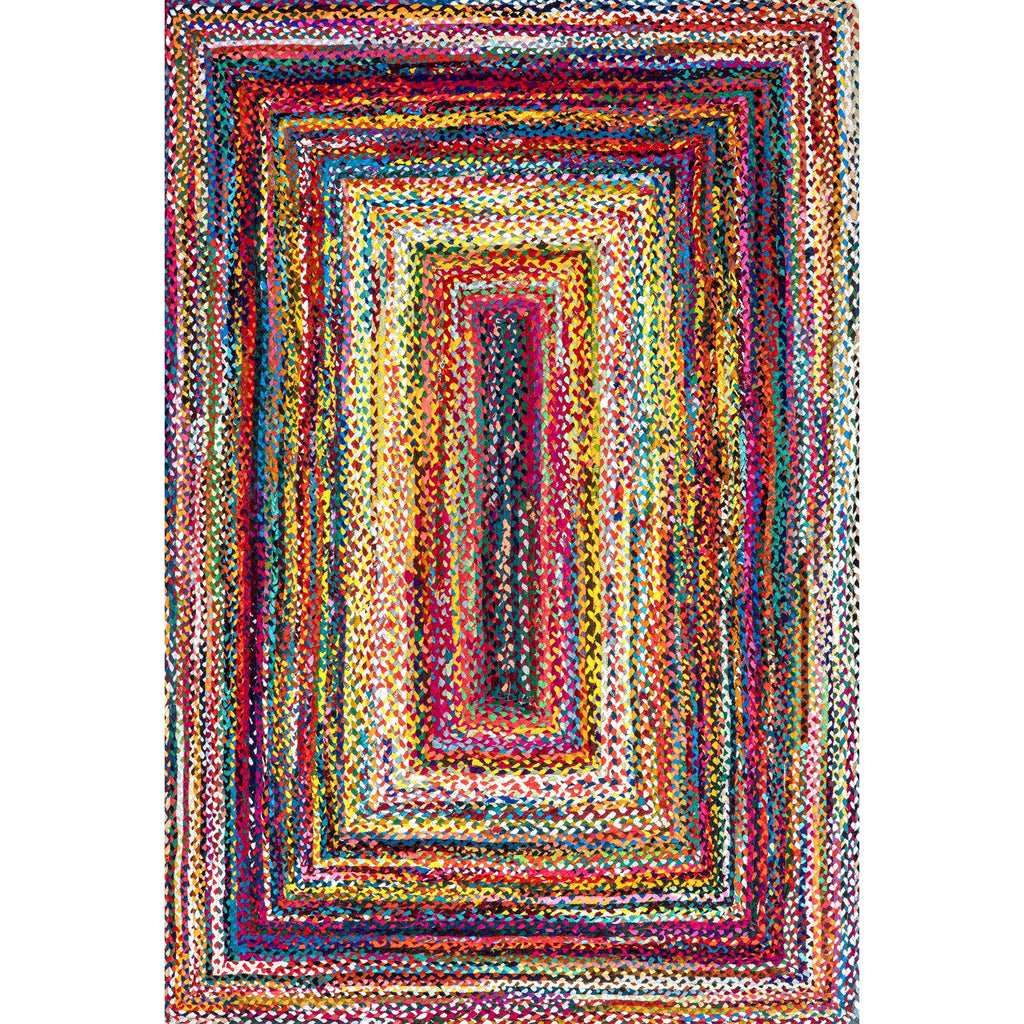 Tapis bohème tressé à la main Nuloom Tammara