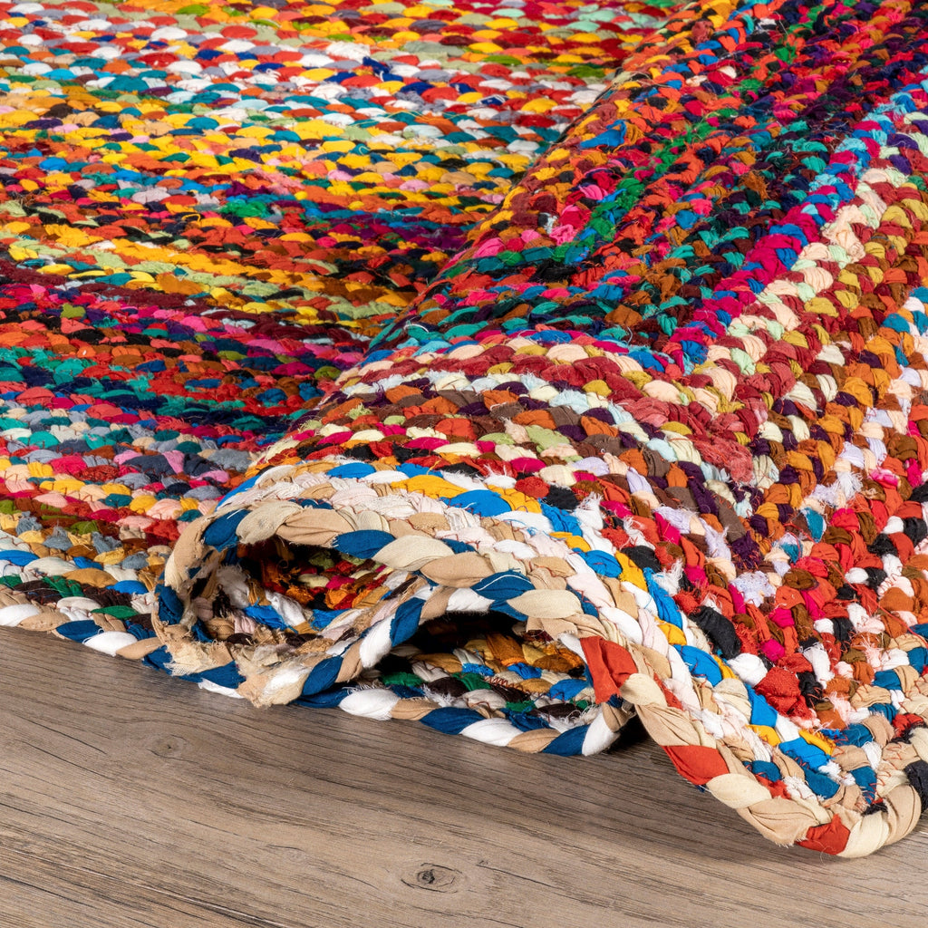 Tapis bohème tressé à la main Nuloom Tammara
