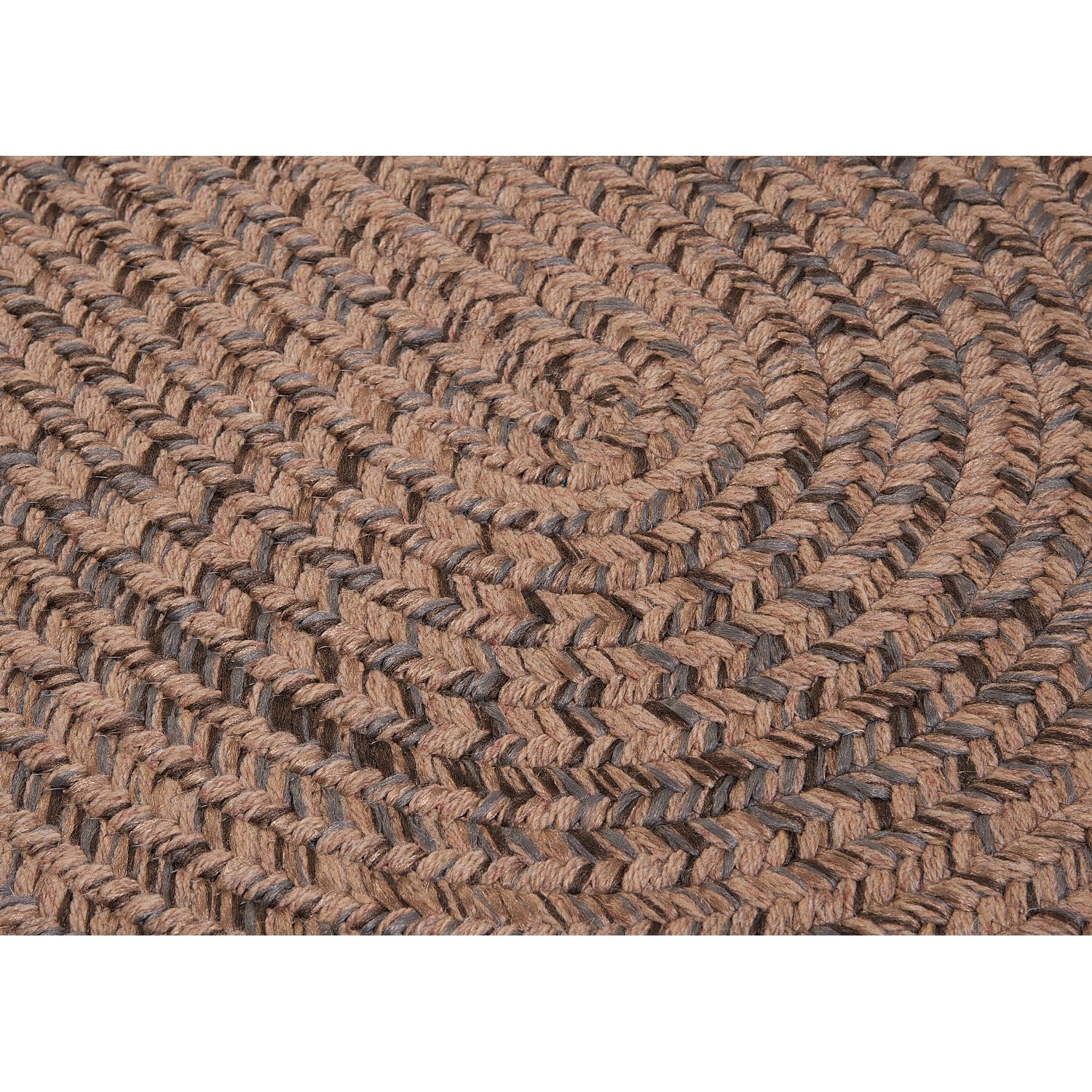 Tapis tressé ovale réversible Colonial Mills Hillsdale
