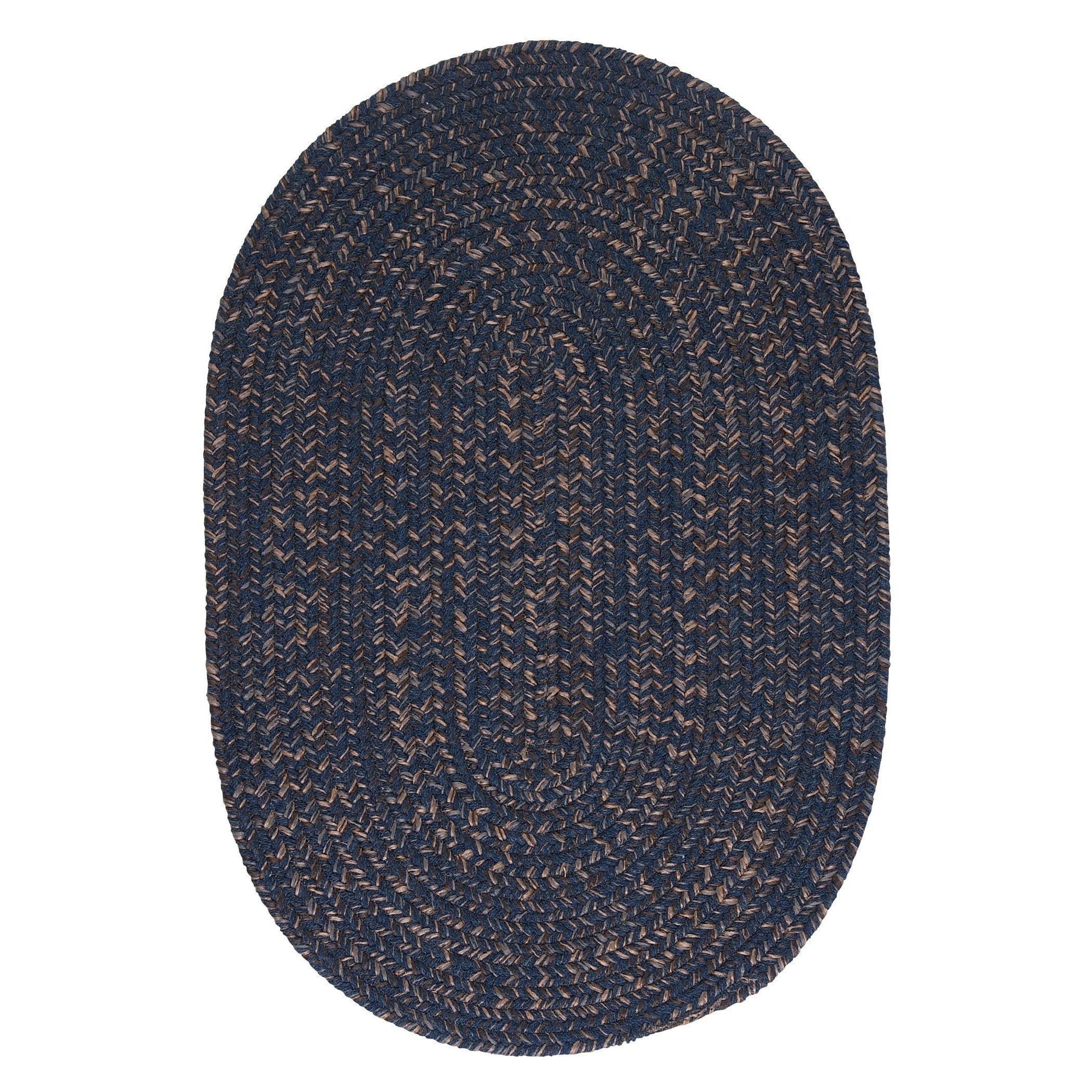 Tapis tressé ovale réversible Colonial Mills Hillsdale