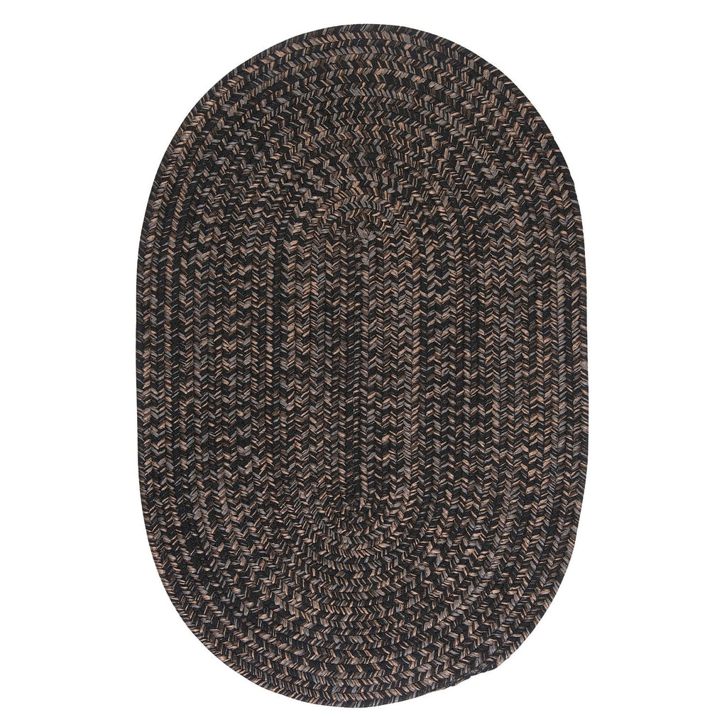 Tapis tressé ovale réversible Colonial Mills Hillsdale
