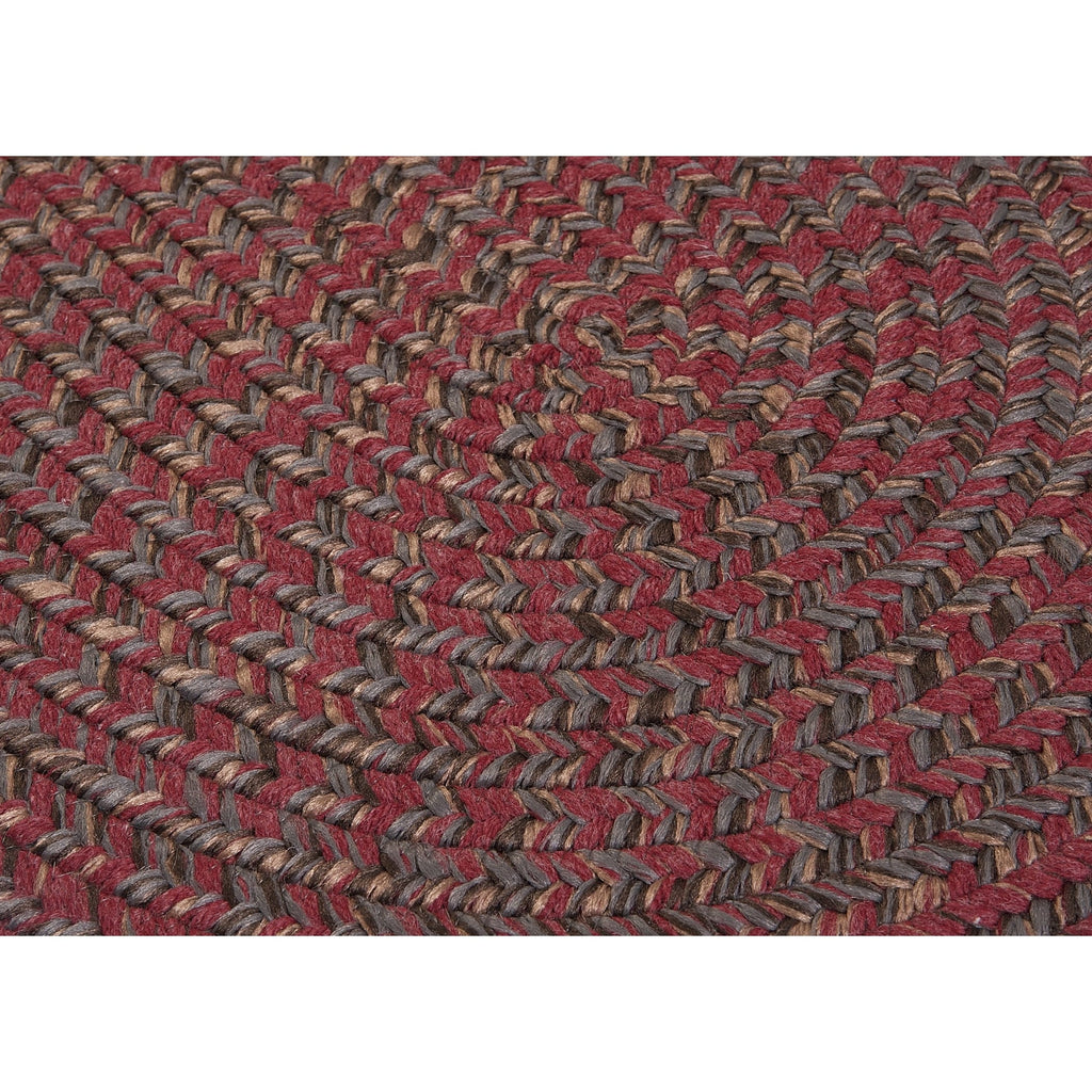 Tapis tressé ovale réversible Colonial Mills Hillsdale