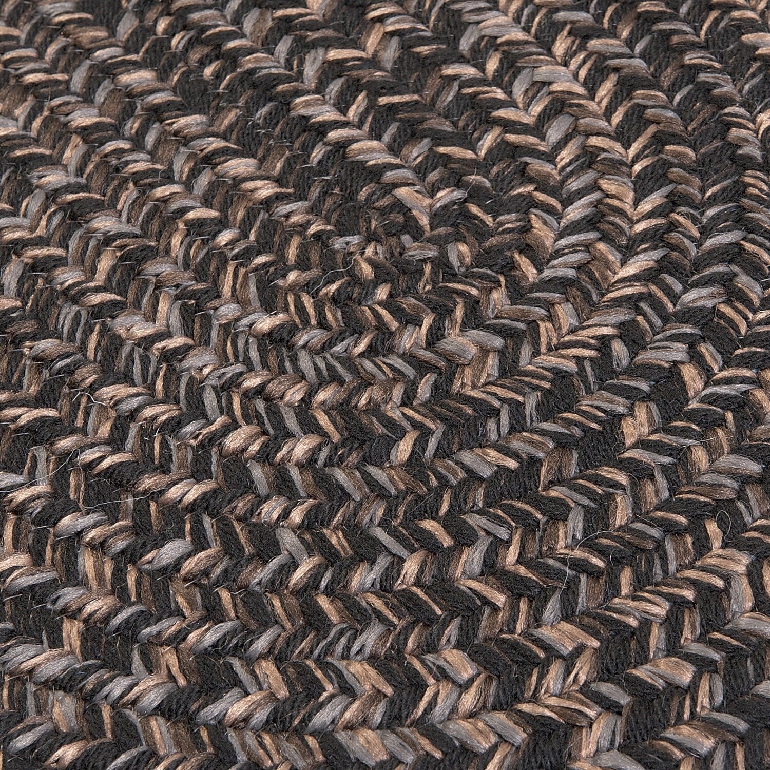 Tapis tressé ovale réversible Colonial Mills Hillsdale
