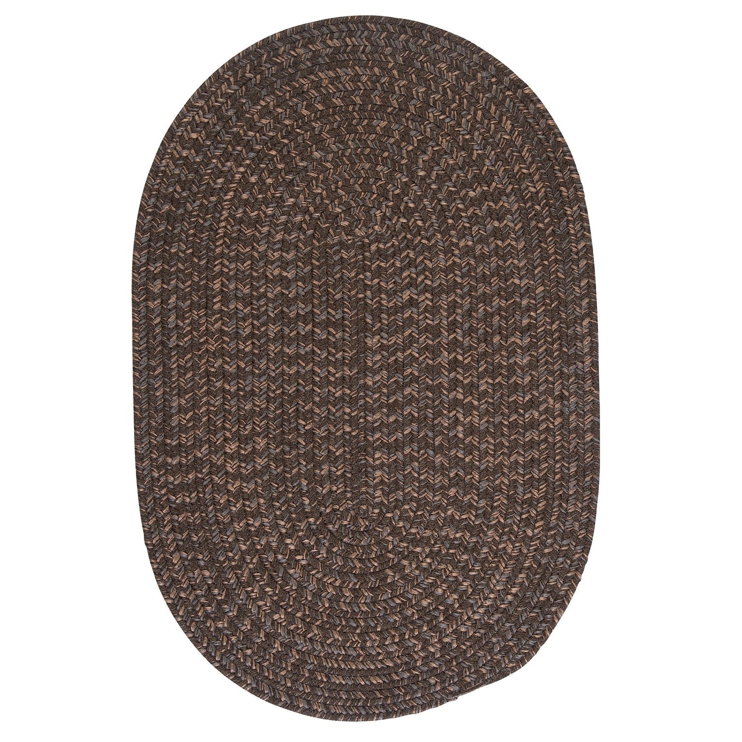Tapis tressé ovale réversible Colonial Mills Hillsdale