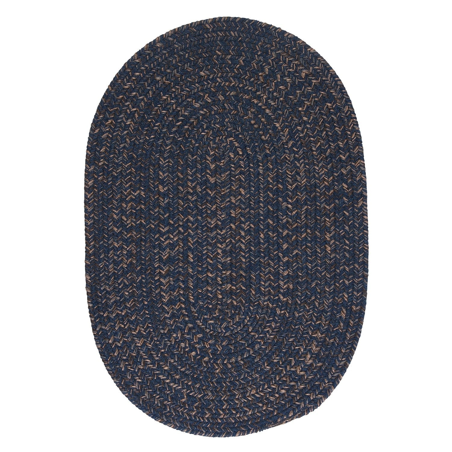Tapis tressé ovale réversible Colonial Mills Hillsdale
