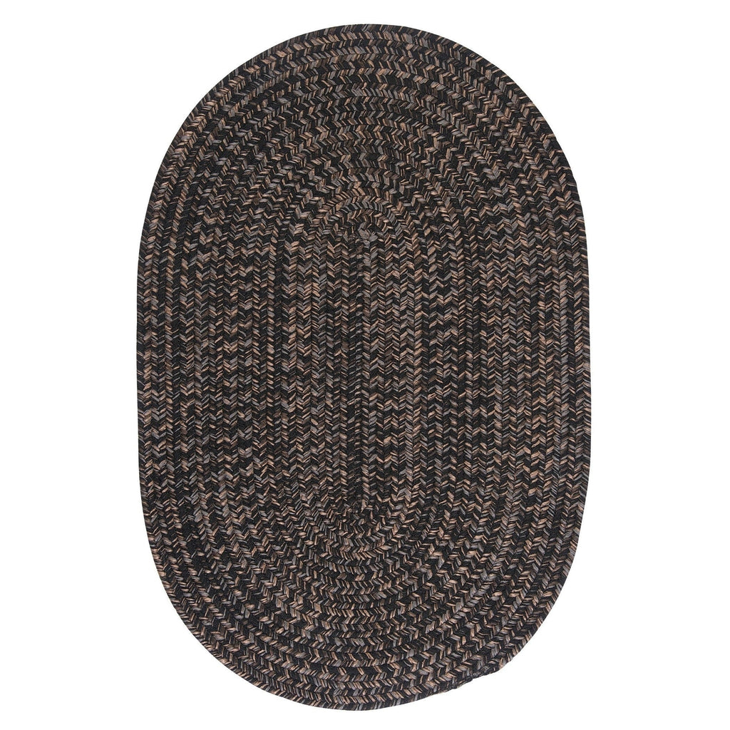 Tapis tressé ovale réversible Colonial Mills Hillsdale