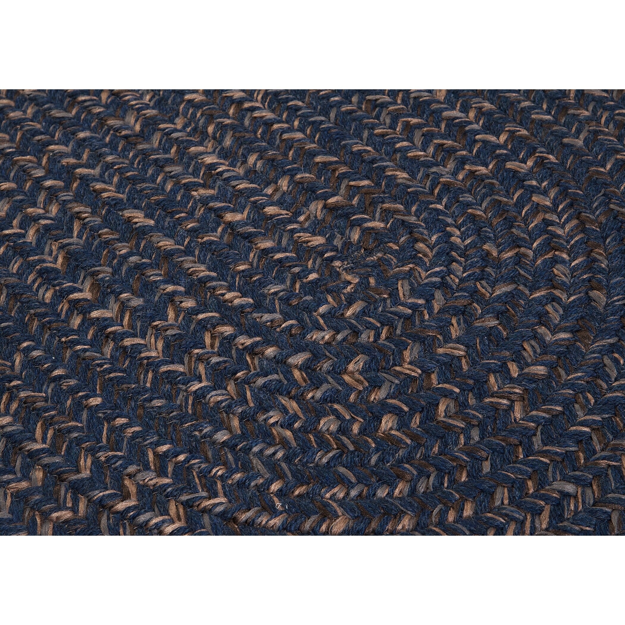 Tapis tressé ovale réversible Colonial Mills Hillsdale