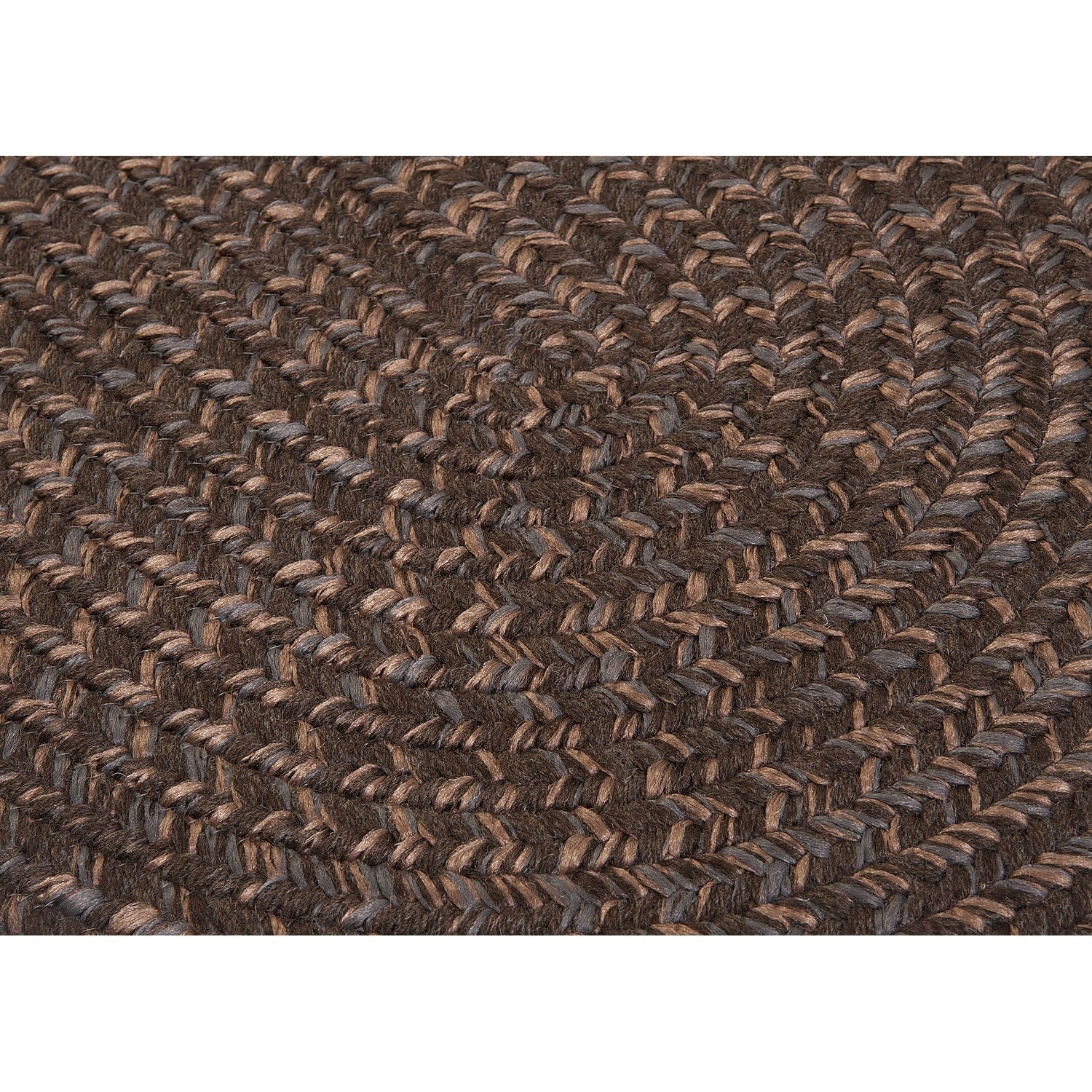 Tapis tressé ovale réversible Colonial Mills Hillsdale