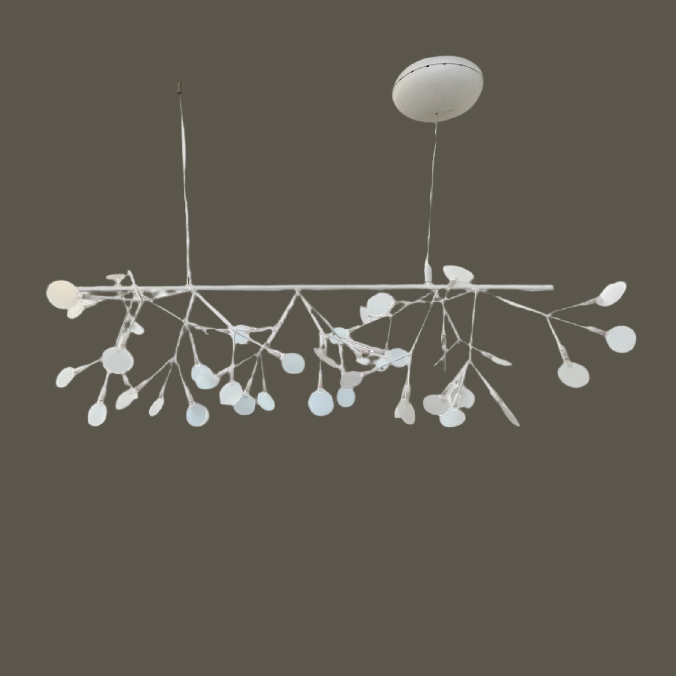 Suspension LED sans fin Moooi Heracleum - Blanc