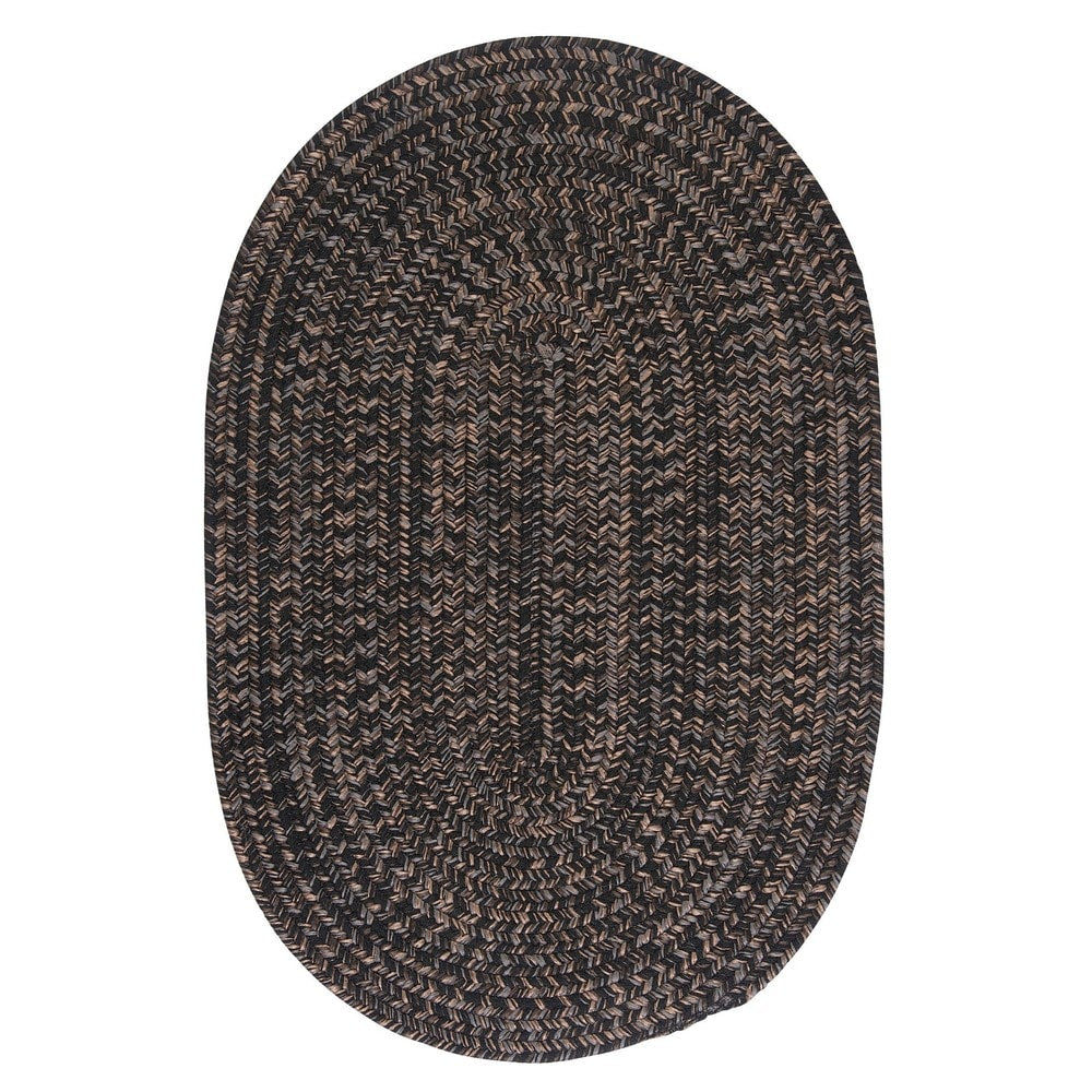 Tapis tressé ovale réversible Colonial Mills Hillsdale