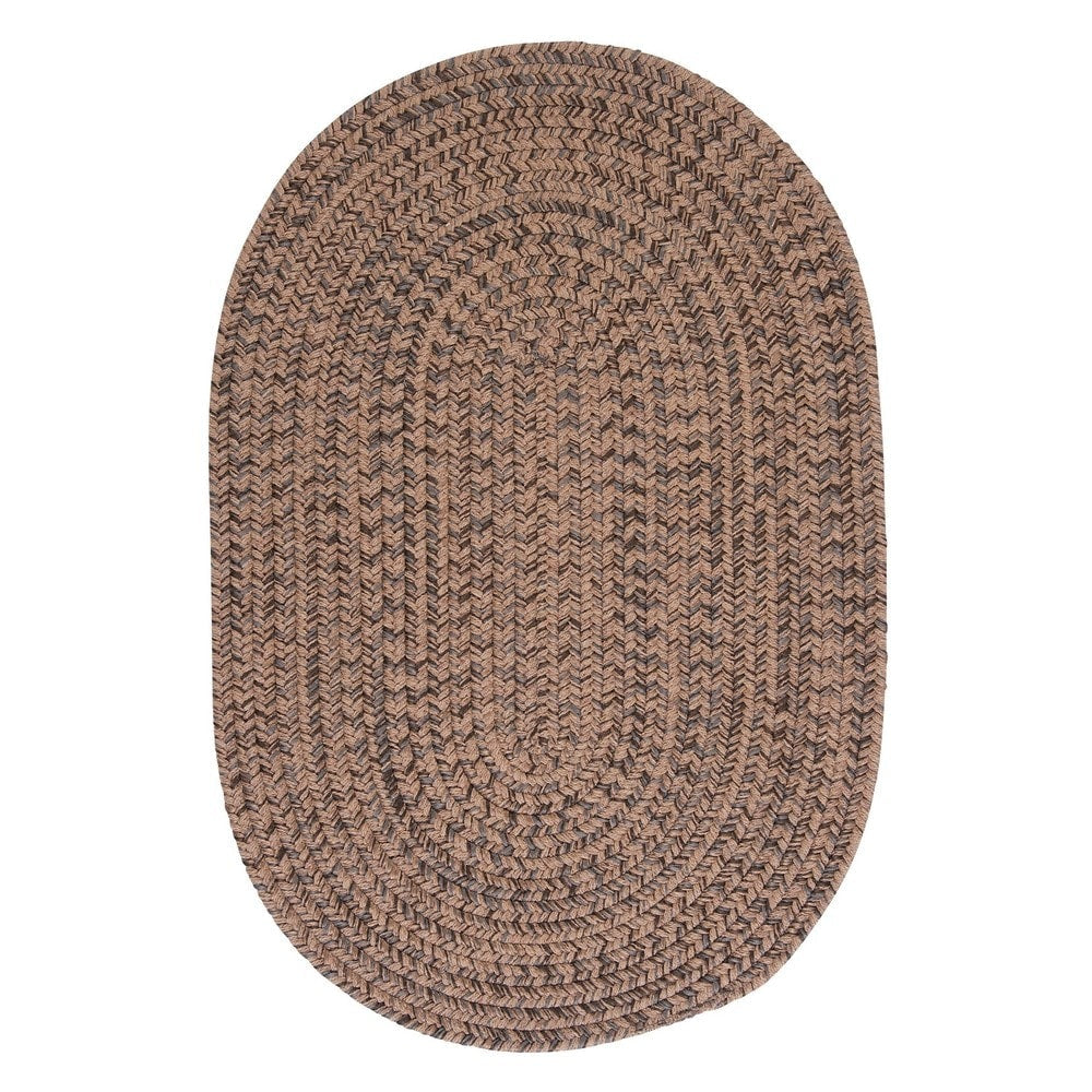 Tapis tressé ovale réversible Colonial Mills Hillsdale