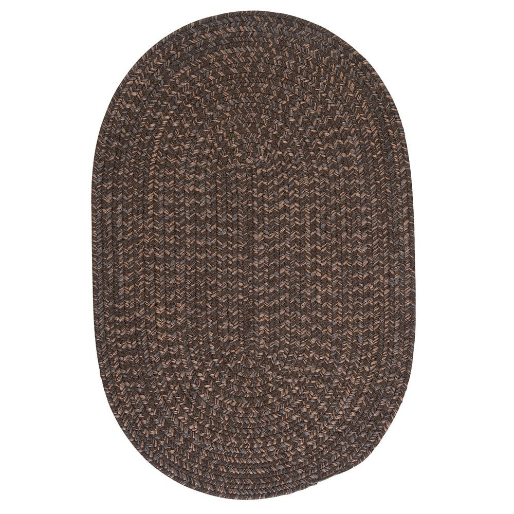 Tapis tressé ovale réversible Colonial Mills Hillsdale
