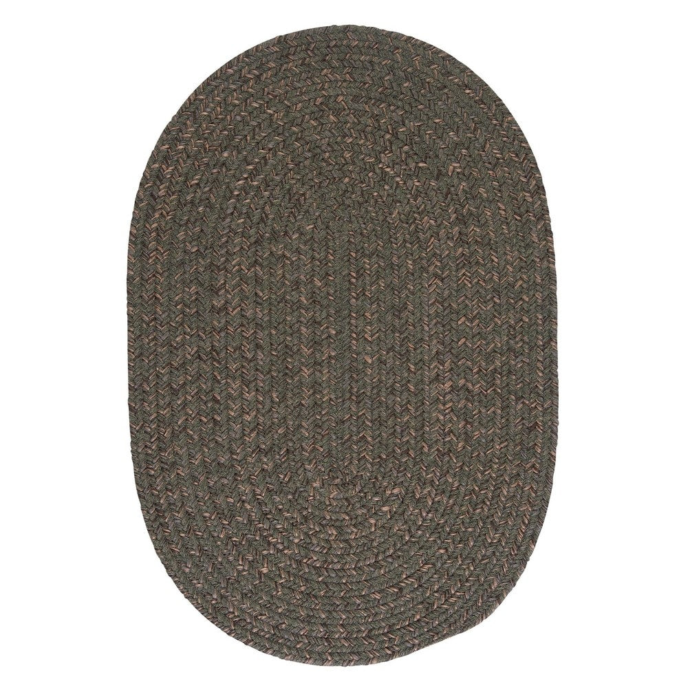Tapis tressé ovale réversible Colonial Mills Hillsdale