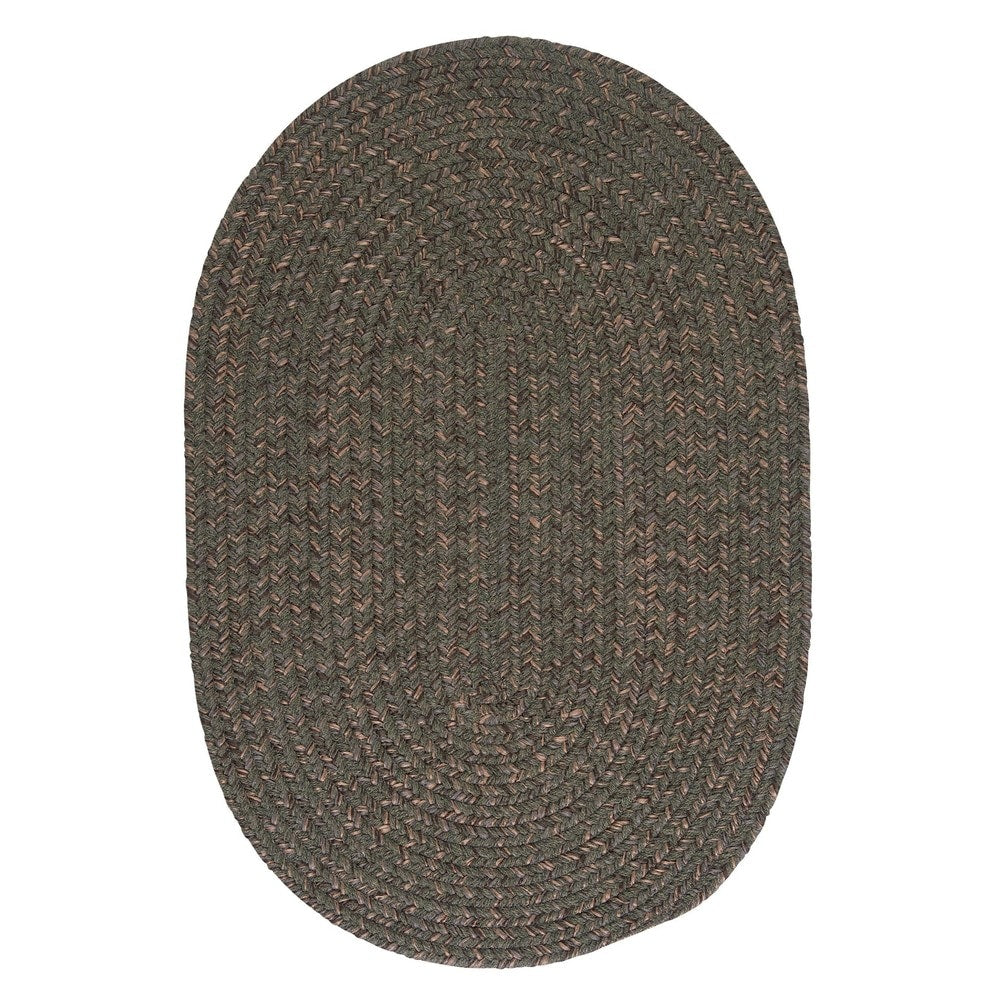Tapis tressé ovale réversible Colonial Mills Hillsdale