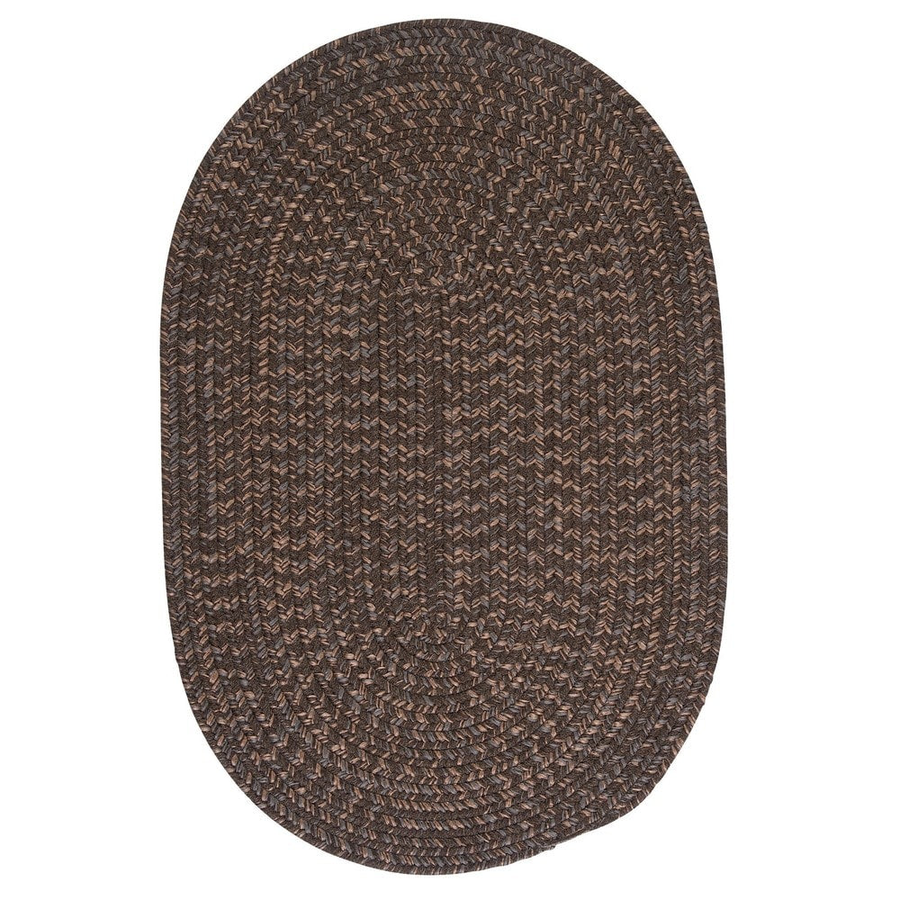 Tapis tressé ovale réversible Colonial Mills Hillsdale