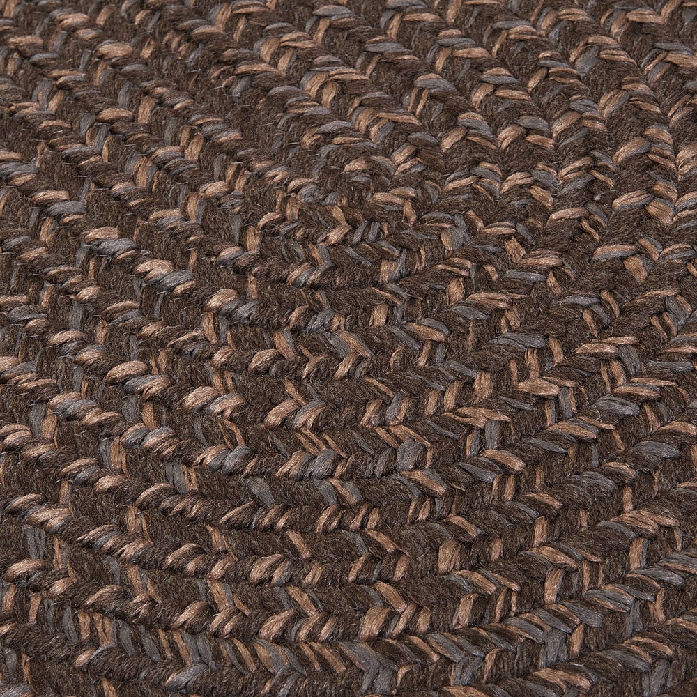 Tapis tressé ovale réversible Colonial Mills Hillsdale