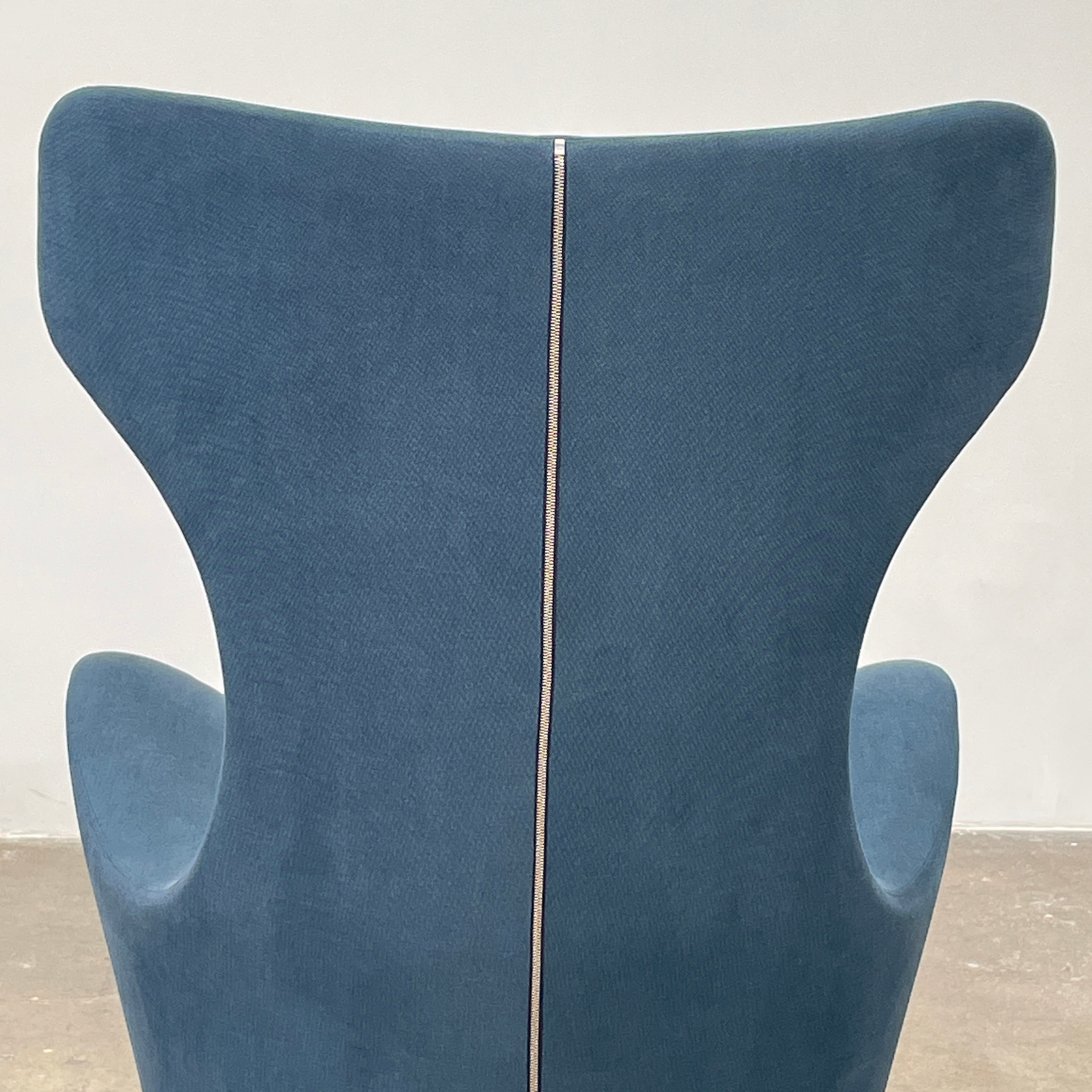 Chaise pivotante avec pouf Papilio de B&amp;B Italia Grande
