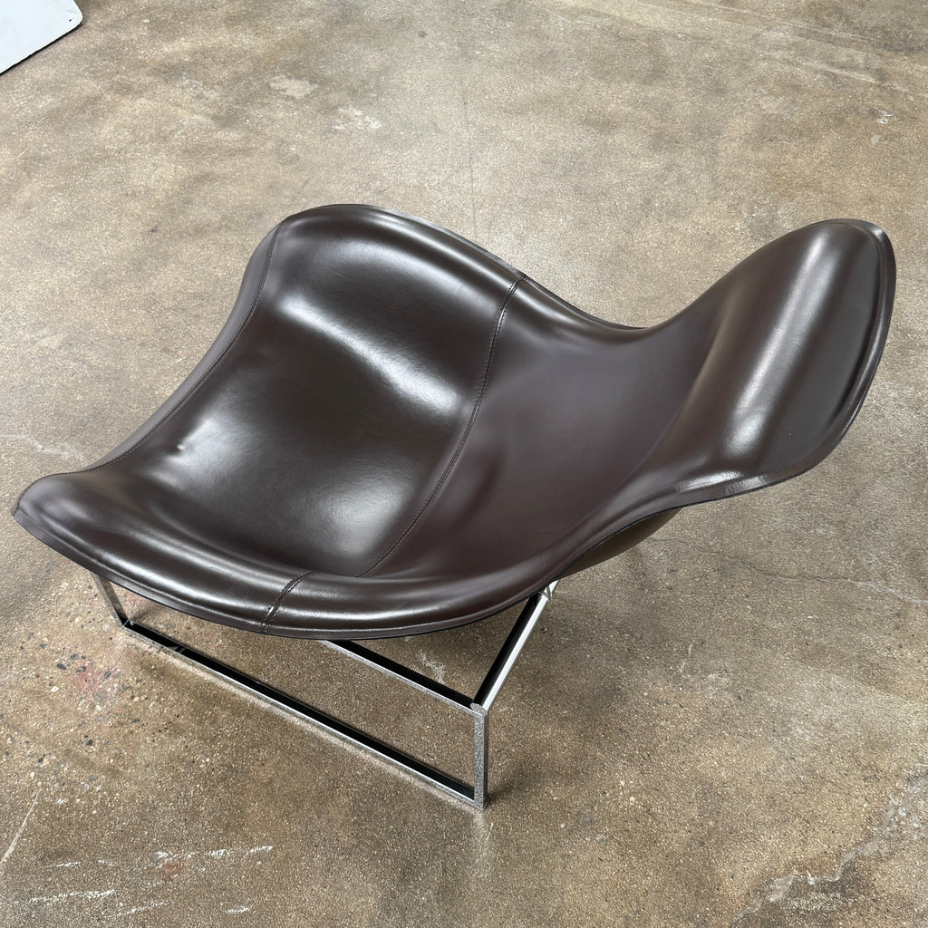 Fauteuil relax B&amp;B Italia Mart avec mécanisme d'inclinaison
