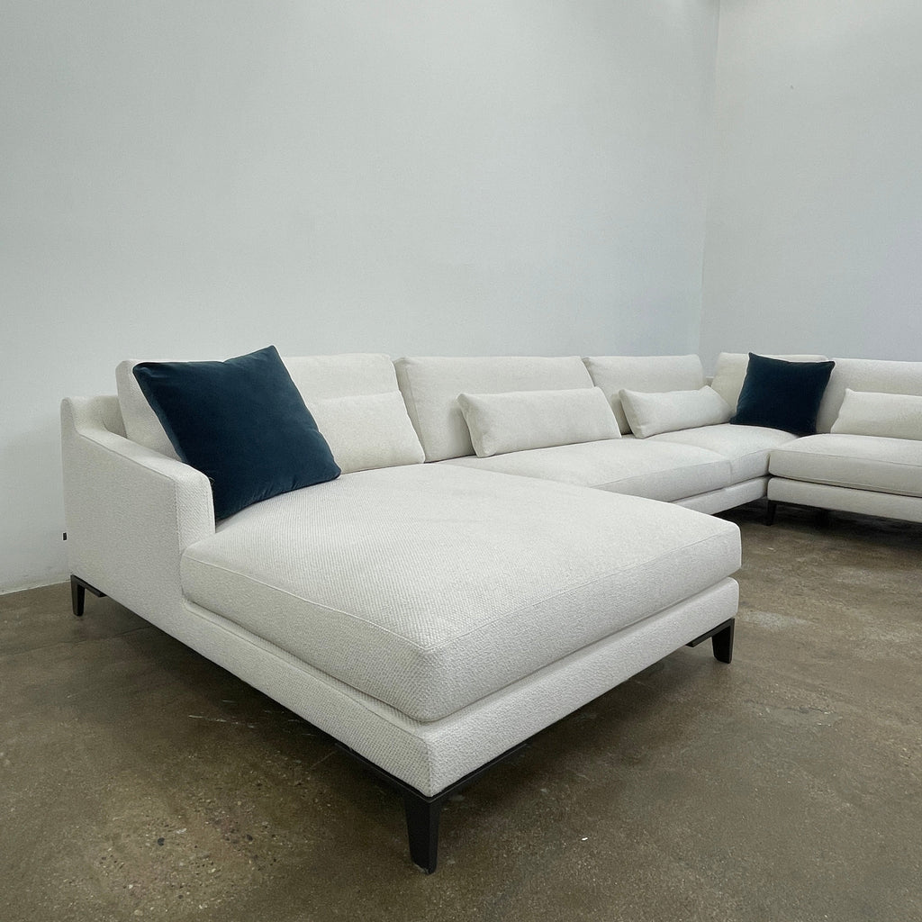 Canapé sectionnel trois pièces Poliform Bellport